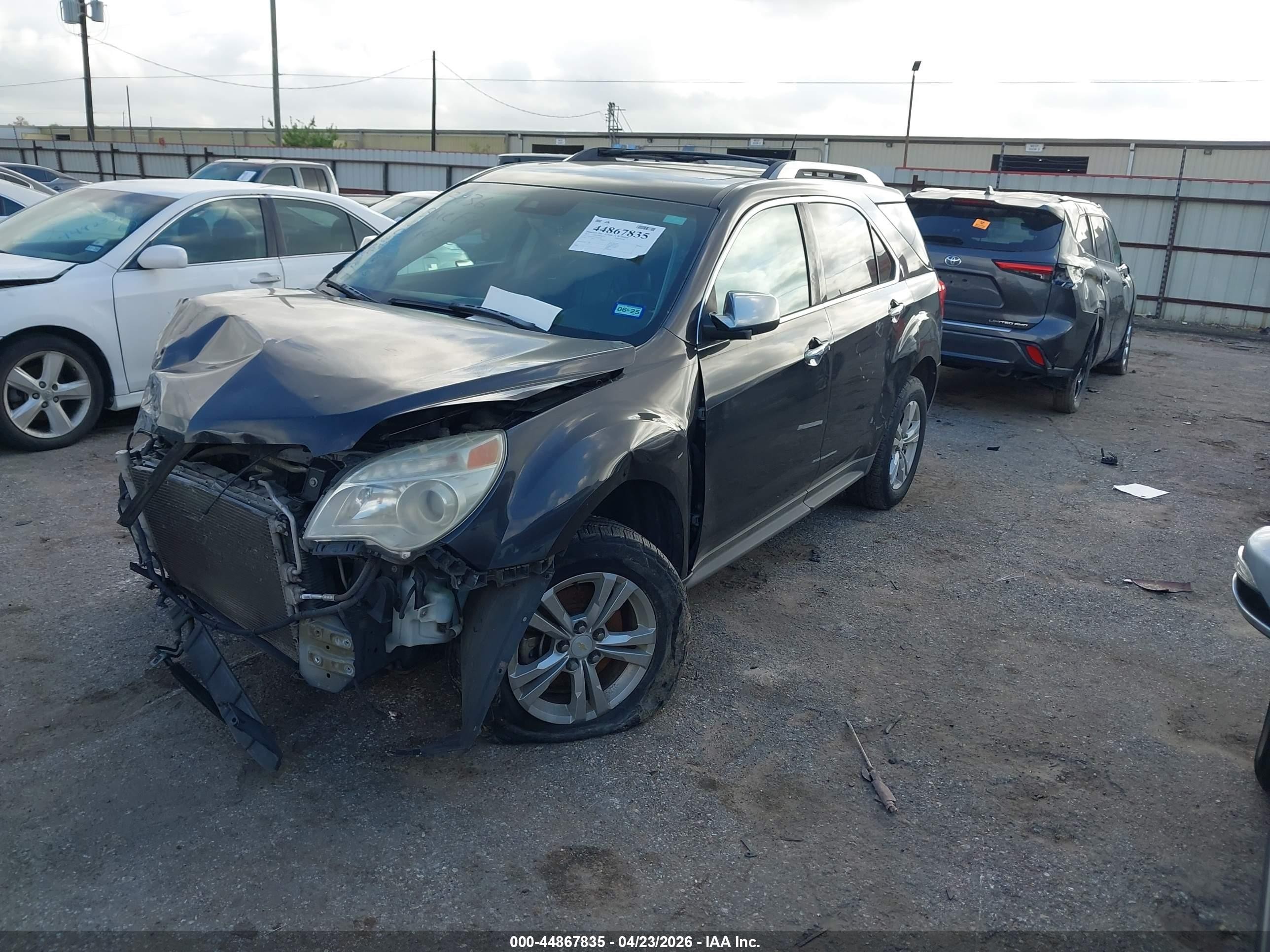 2013 Chevrolet Equinox Ltz Gray vin: 2GNFLFE36D6302145