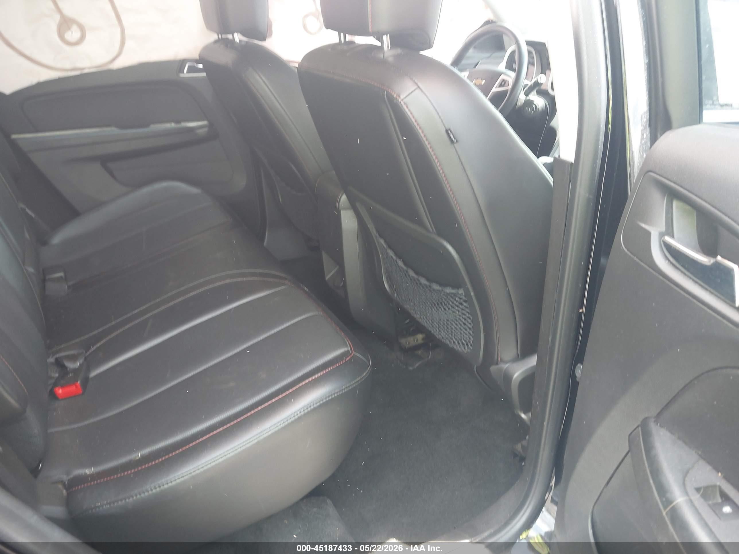 2013 Chevrolet Equinox Ltz Black vin: 2GNFLFE36D6375466
