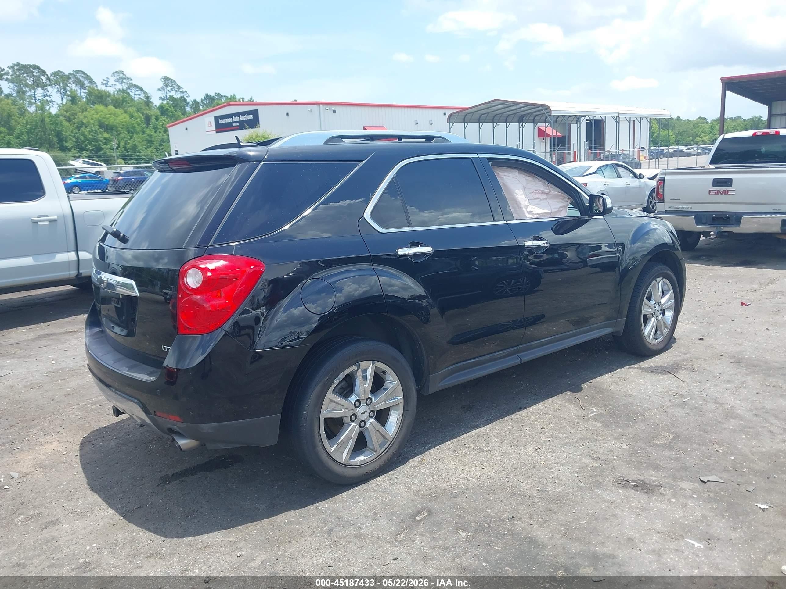 2013 Chevrolet Equinox Ltz Black vin: 2GNFLFE36D6375466