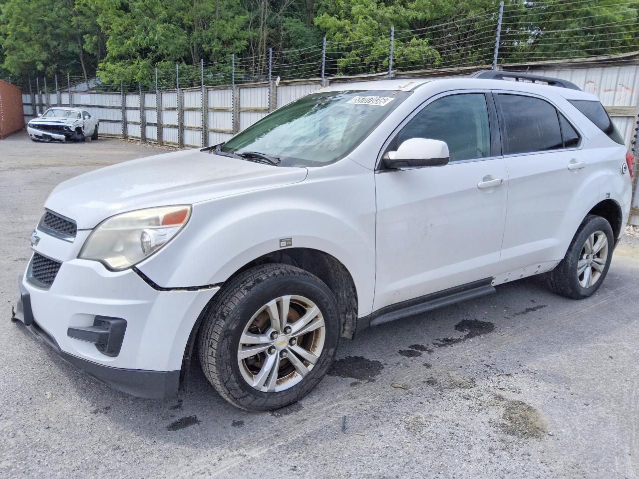 2014 Chevrolet Equinox Lt White vin: 2GNFLFE36E6311915