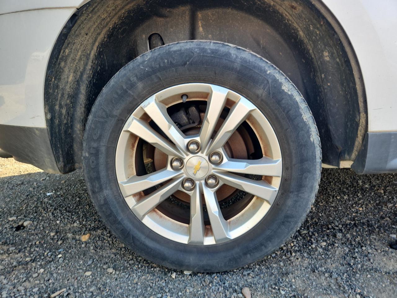 2014 Chevrolet Equinox Lt Белый vin: 2GNFLFE36E6311915 Damage: Right Rear Wheel, Curb Rash, 3 To 4 Inches