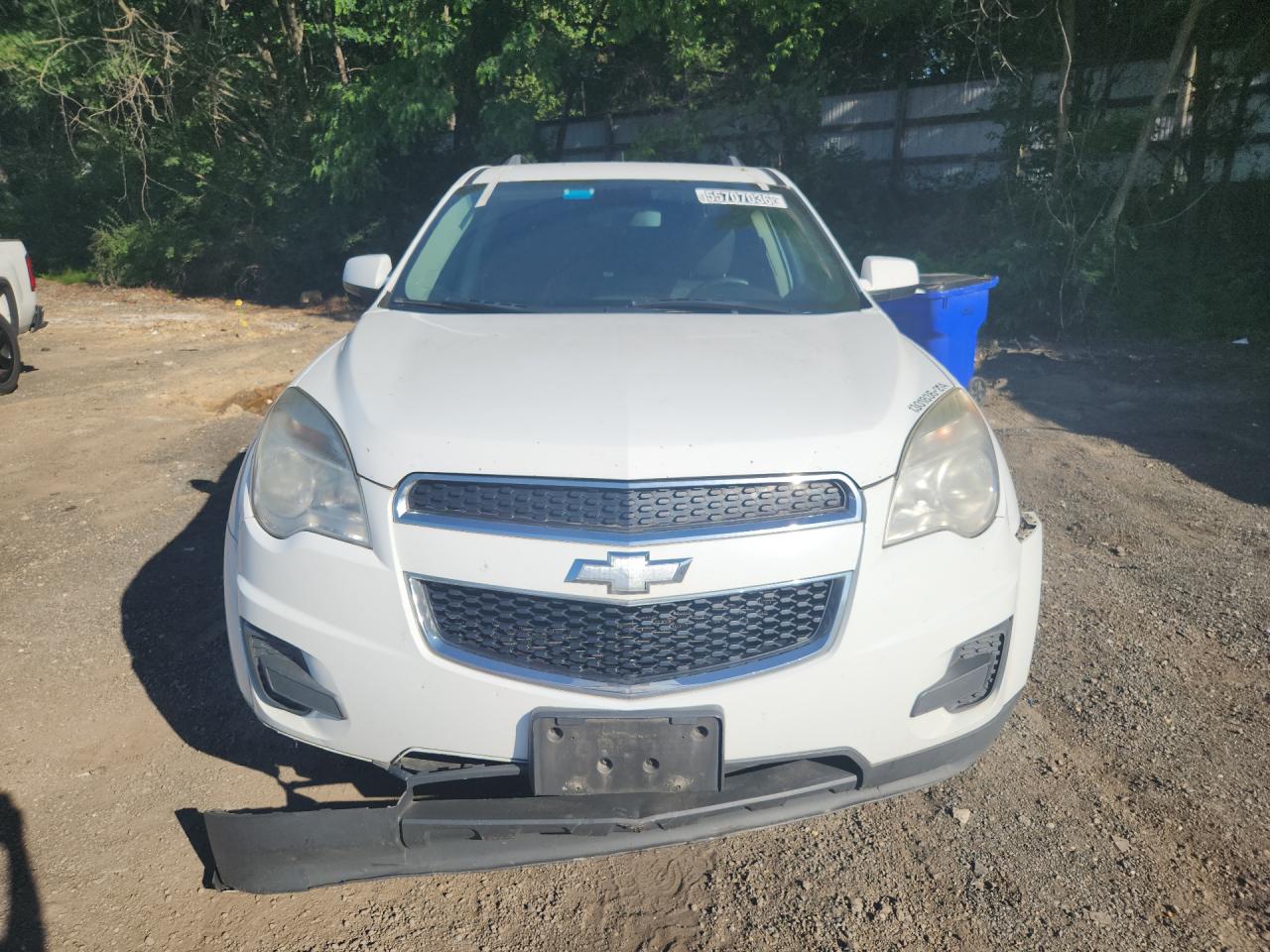 2014 Chevrolet Equinox Lt Белый vin: 2GNFLFE36E6311915 Damage: Front Bumper Cover Lower, Broken, Replacement Required
