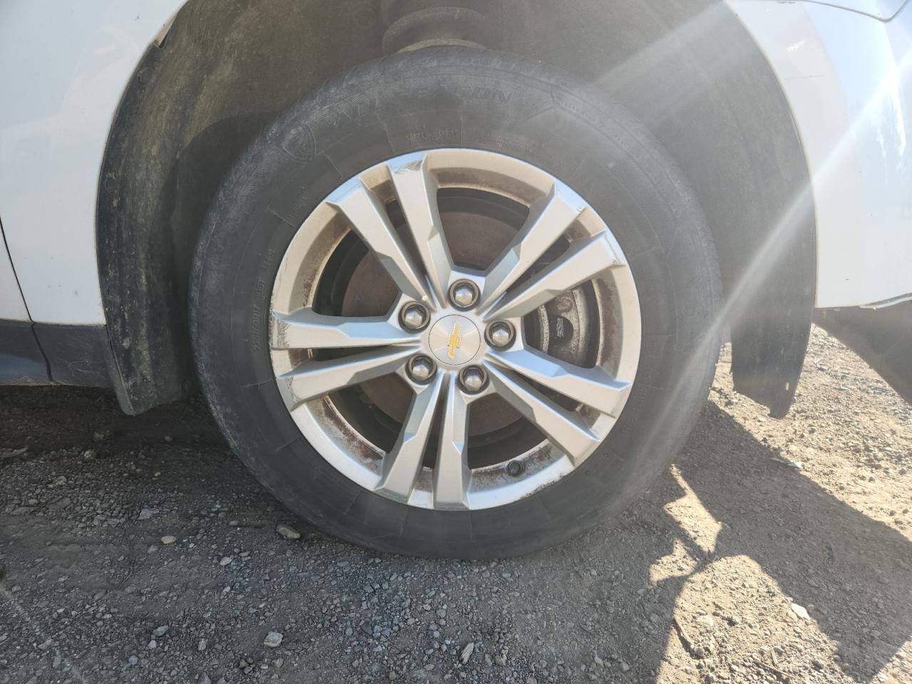 2014 Chevrolet Equinox Lt Белый vin: 2GNFLFE36E6311915 Damage: Right Front Wheel, Curb Rash, 11 To 12 Inches