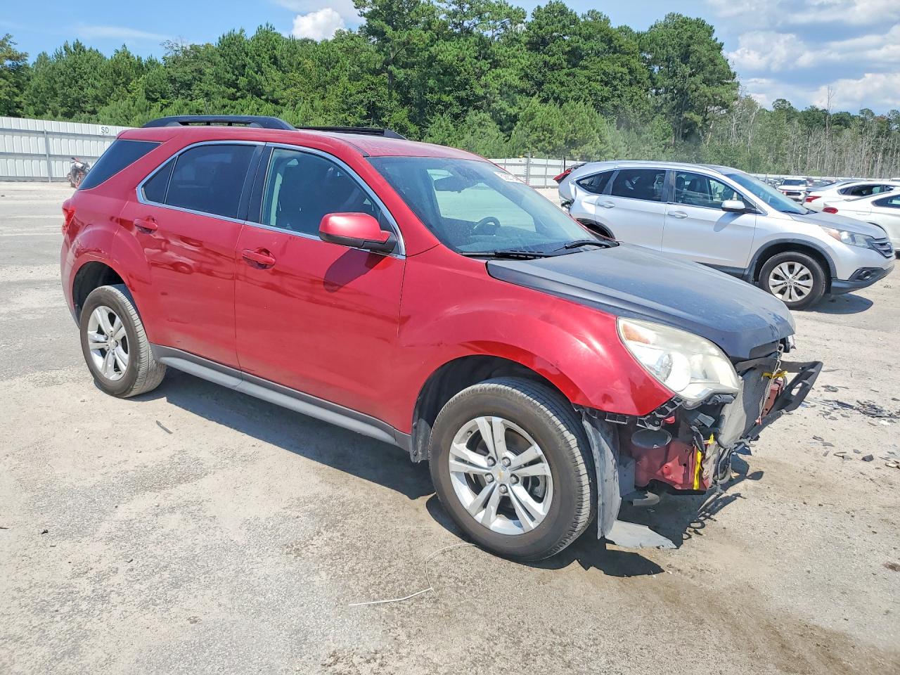 2015 Chevrolet Equinox Lt Red vin: 2GNFLFE38F6396175