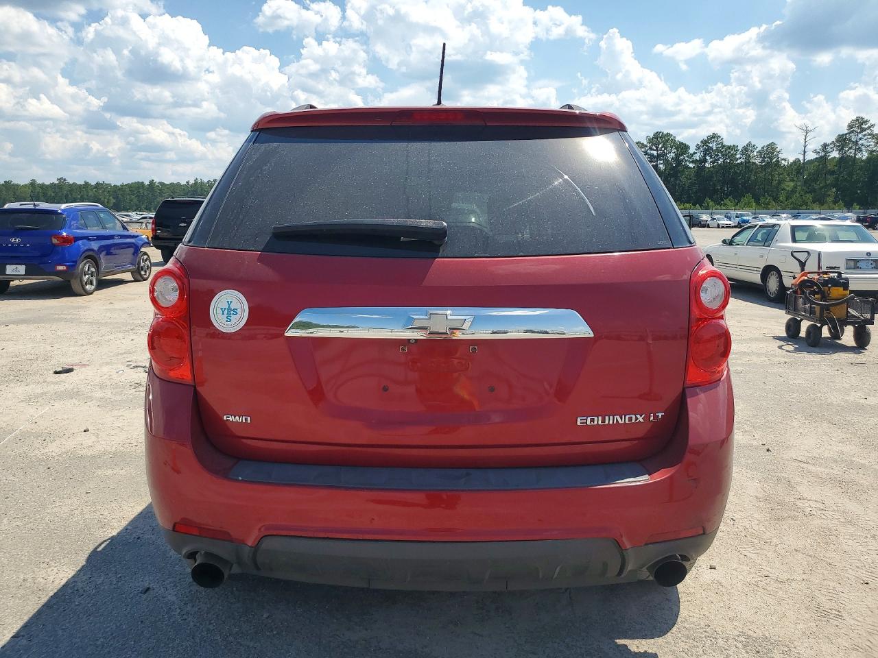 2015 Chevrolet Equinox Lt Red vin: 2GNFLFE38F6396175