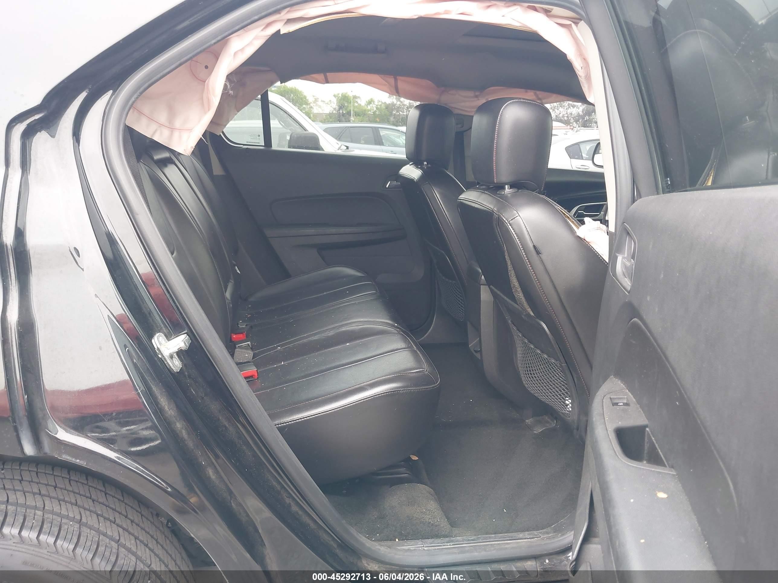 2013 Chevrolet Equinox Ltz Black vin: 2GNFLFE39D6131567