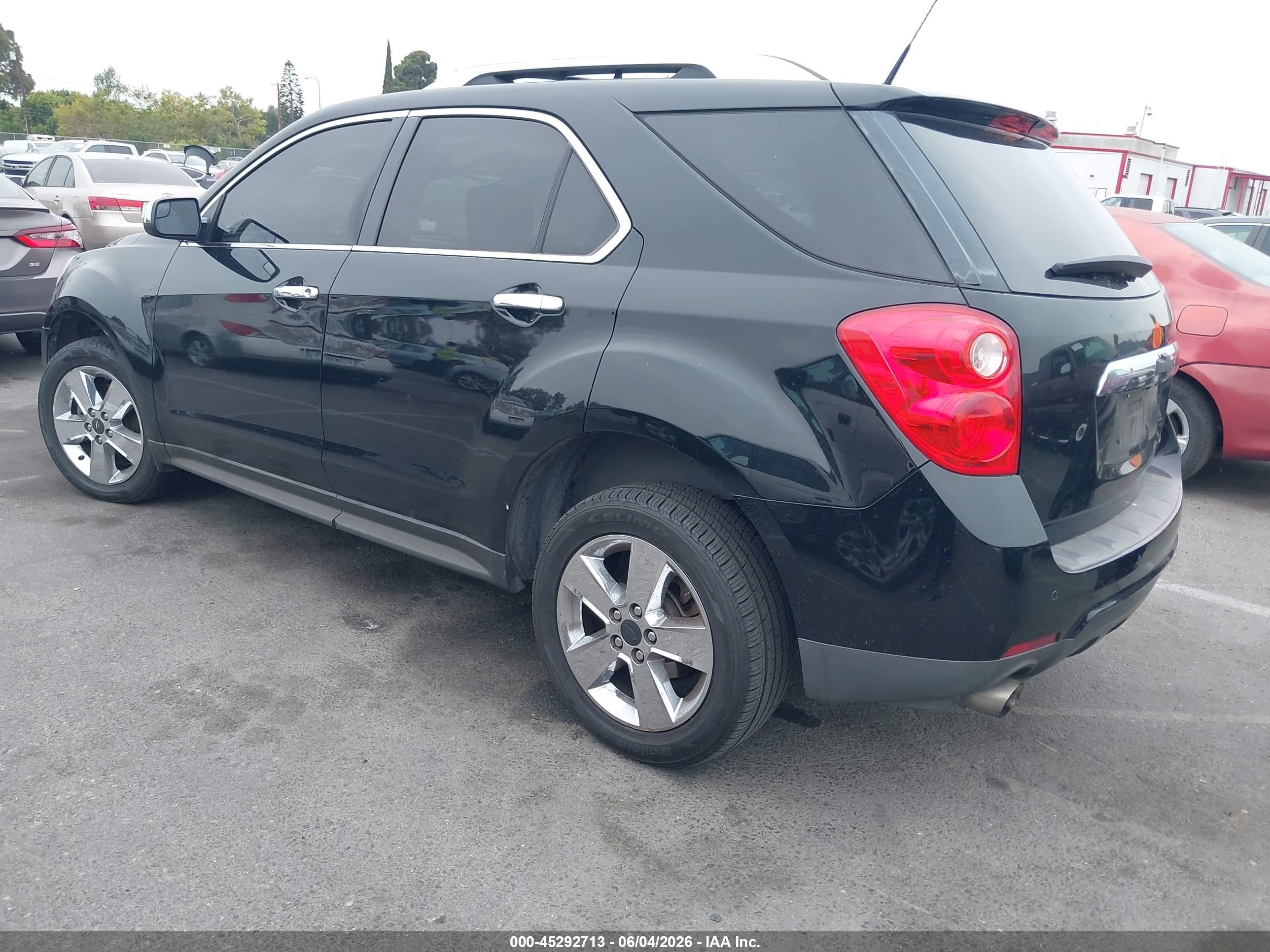 2013 Chevrolet Equinox Ltz Black vin: 2GNFLFE39D6131567