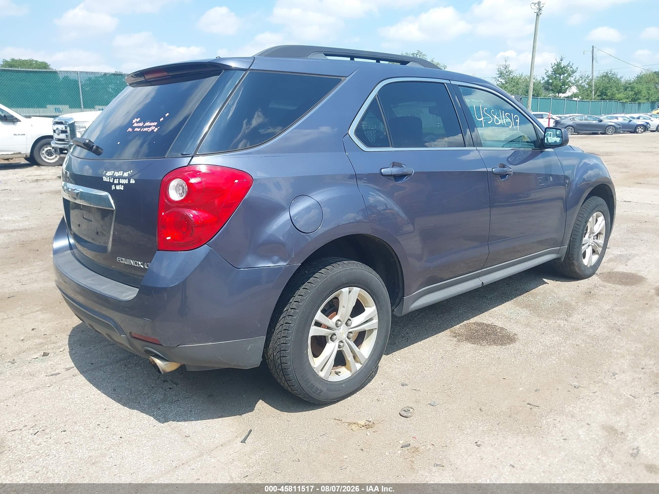 2014 Chevrolet Equinox 1lt Синий vin: 2GNFLFE39E6349350