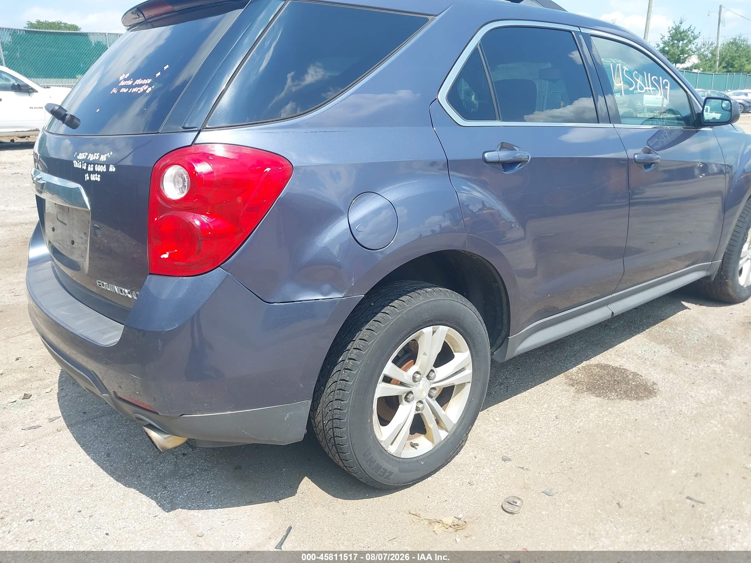 2014 Chevrolet Equinox 1lt Синий vin: 2GNFLFE39E6349350