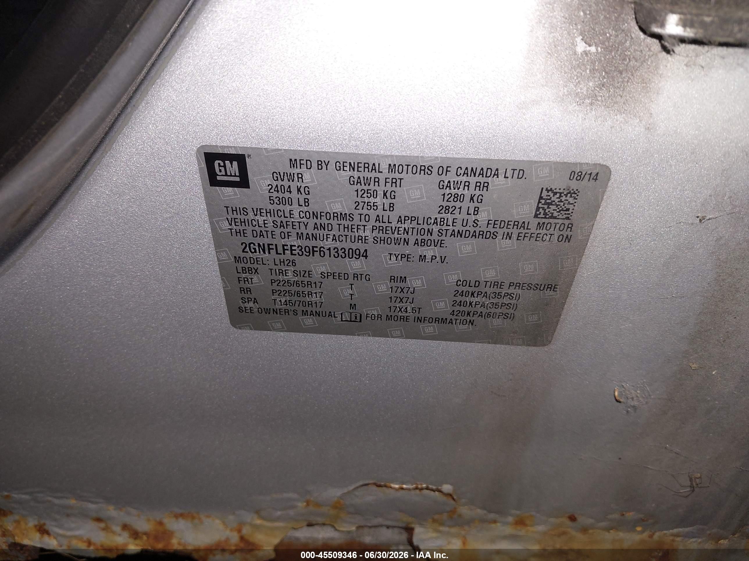 2015 Chevrolet Equinox Lt Серебряный vin: 2GNFLFE39F6133094