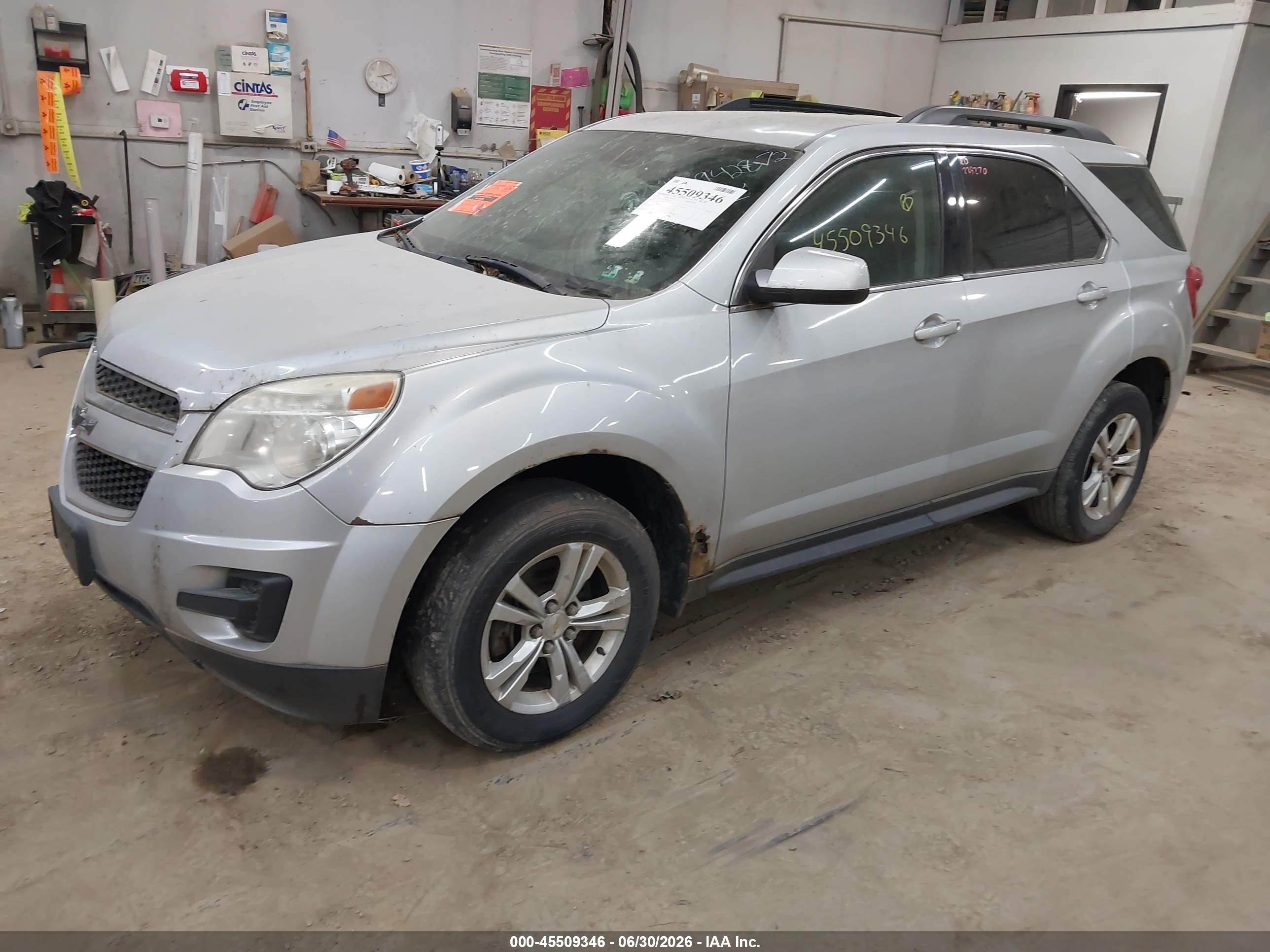 2015 Chevrolet Equinox Lt Серебряный vin: 2GNFLFE39F6133094