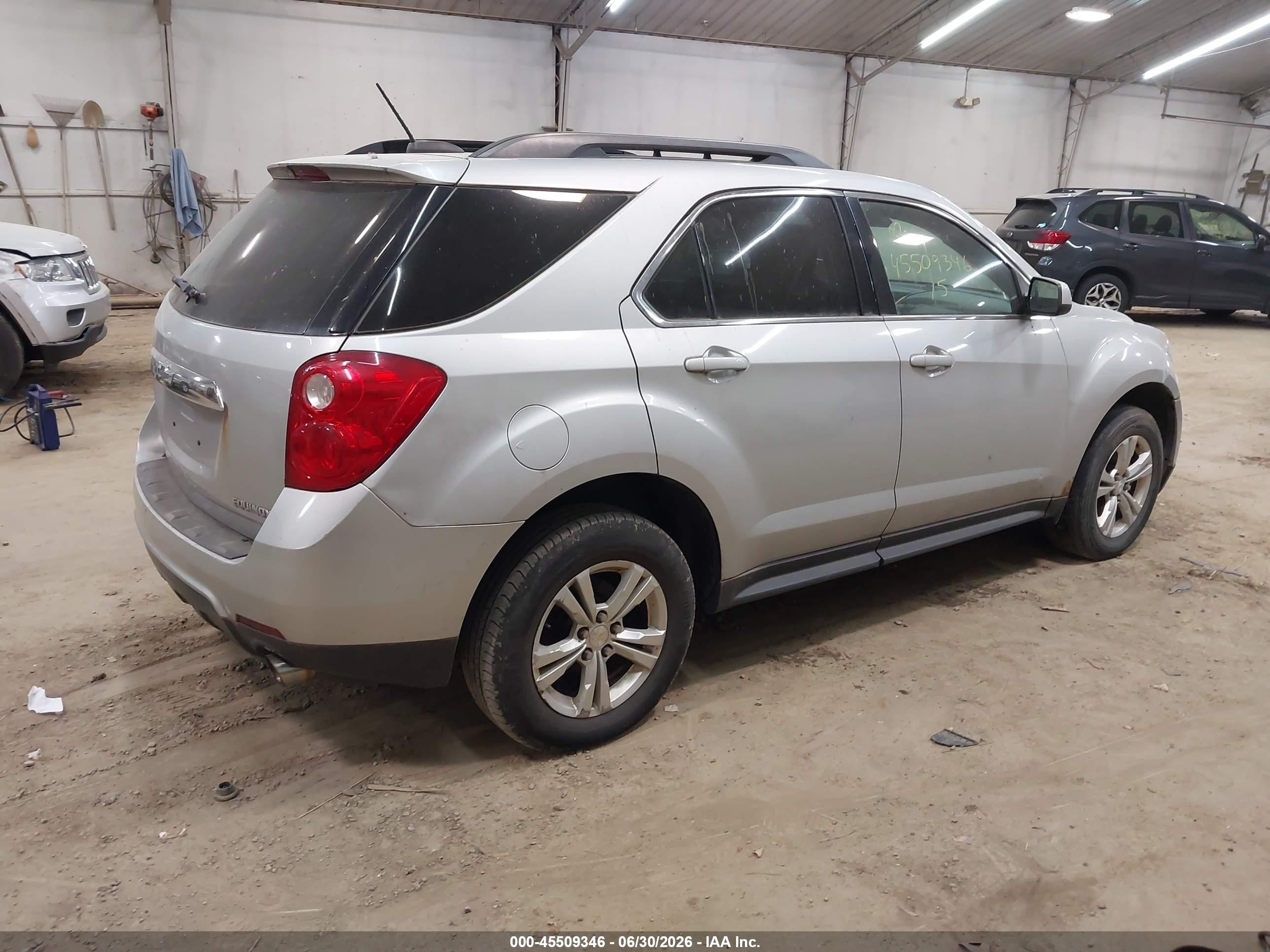 2015 Chevrolet Equinox Lt Серебряный vin: 2GNFLFE39F6133094