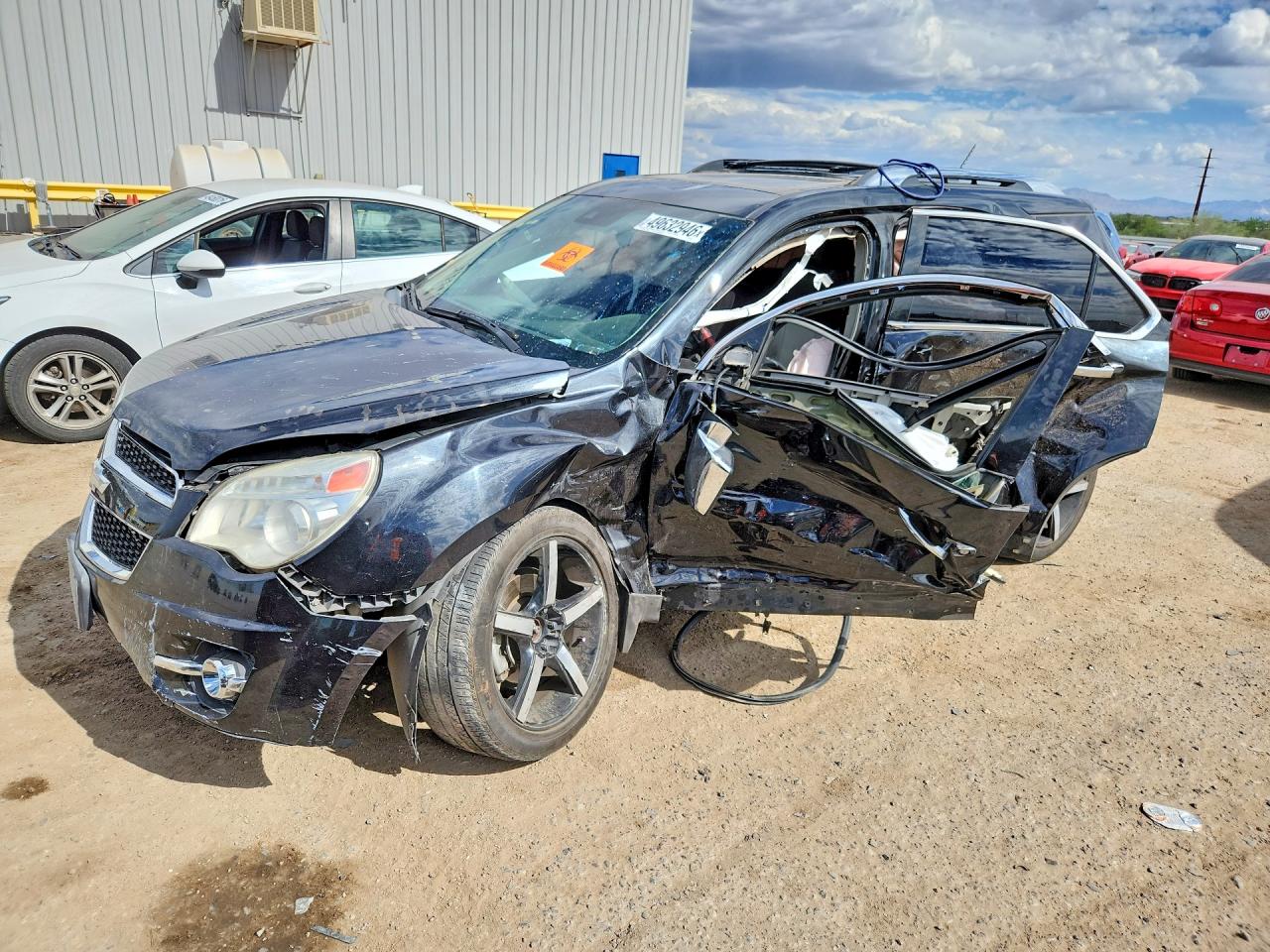 2013 Chevrolet Equinox Ltz Black vin: 2GNFLFE3XD6334838