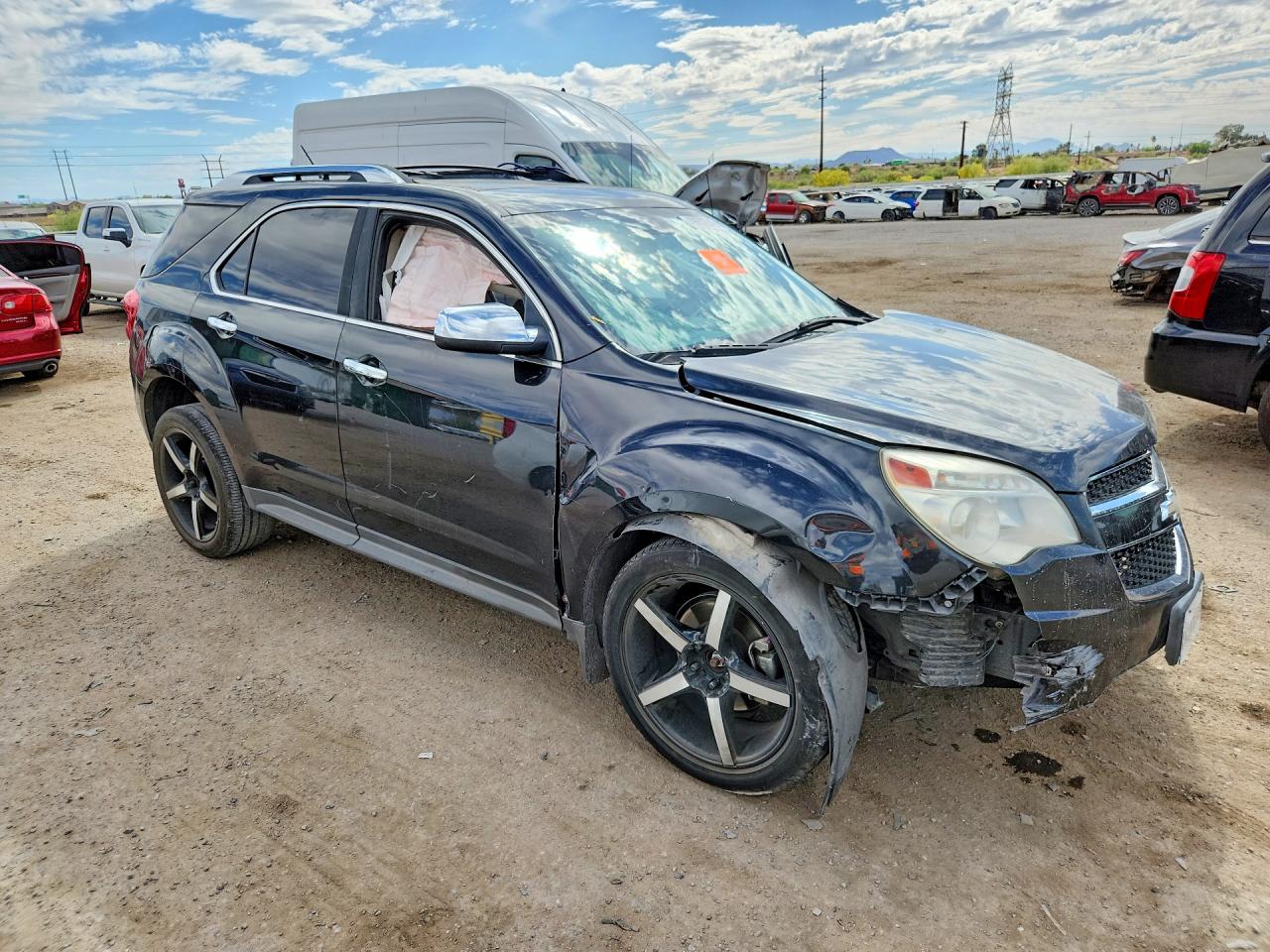 2013 Chevrolet Equinox Ltz Black vin: 2GNFLFE3XD6334838