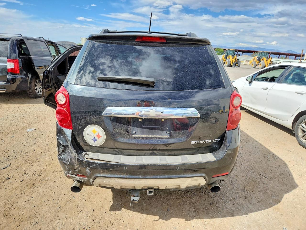 2013 Chevrolet Equinox Ltz Black vin: 2GNFLFE3XD6334838