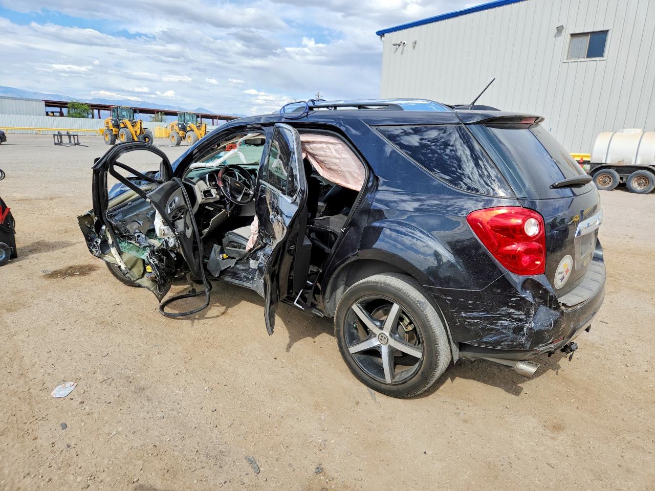 2013 Chevrolet Equinox Ltz Black vin: 2GNFLFE3XD6334838