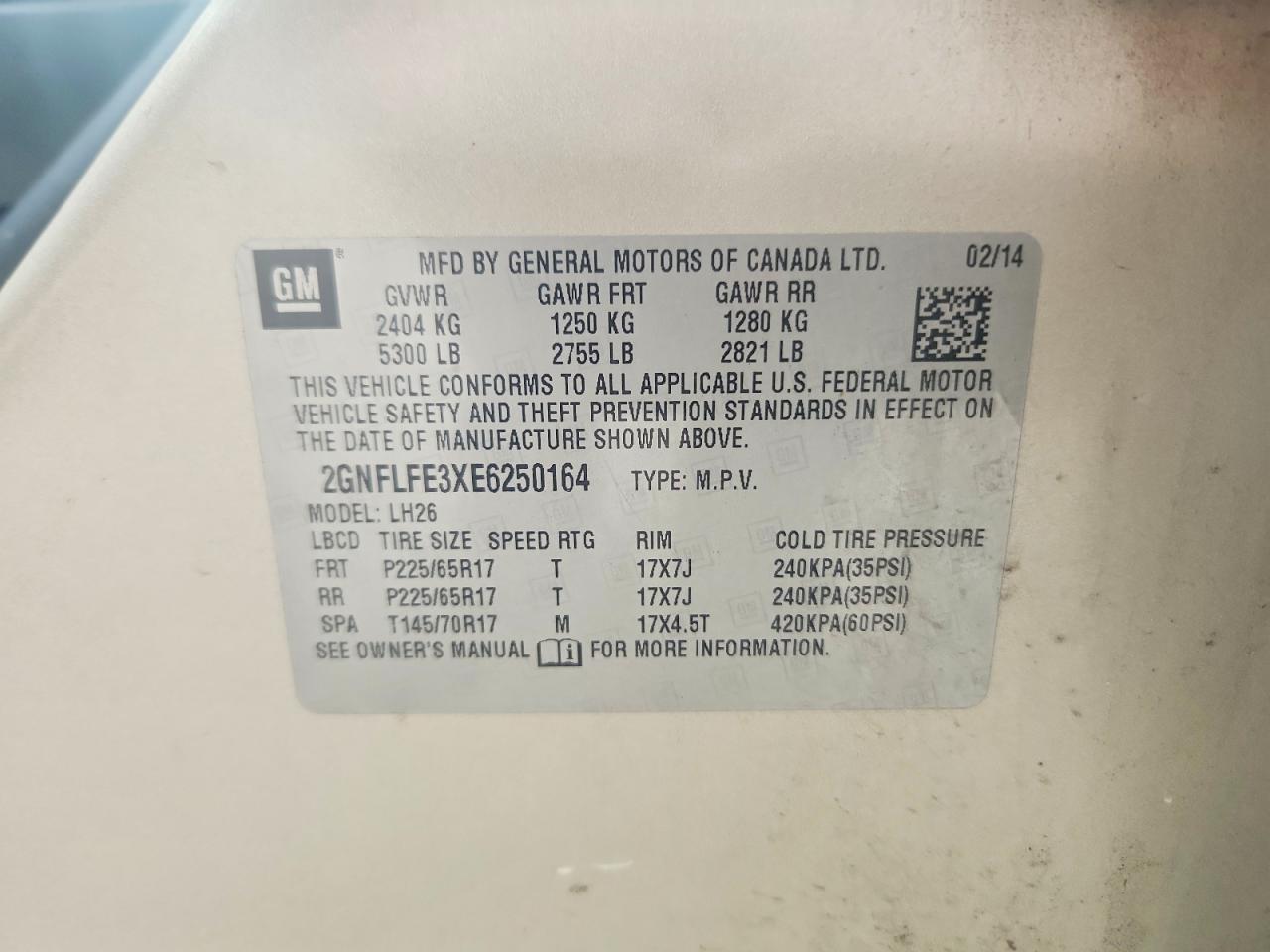 2014 Chevrolet Equinox Lt Серебряный vin: 2GNFLFE3XE6250164