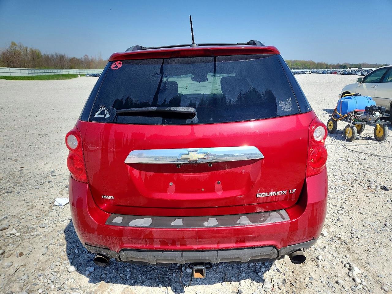 2015 Chevrolet Equinox Lt Red vin: 2GNFLFE3XF6272943
