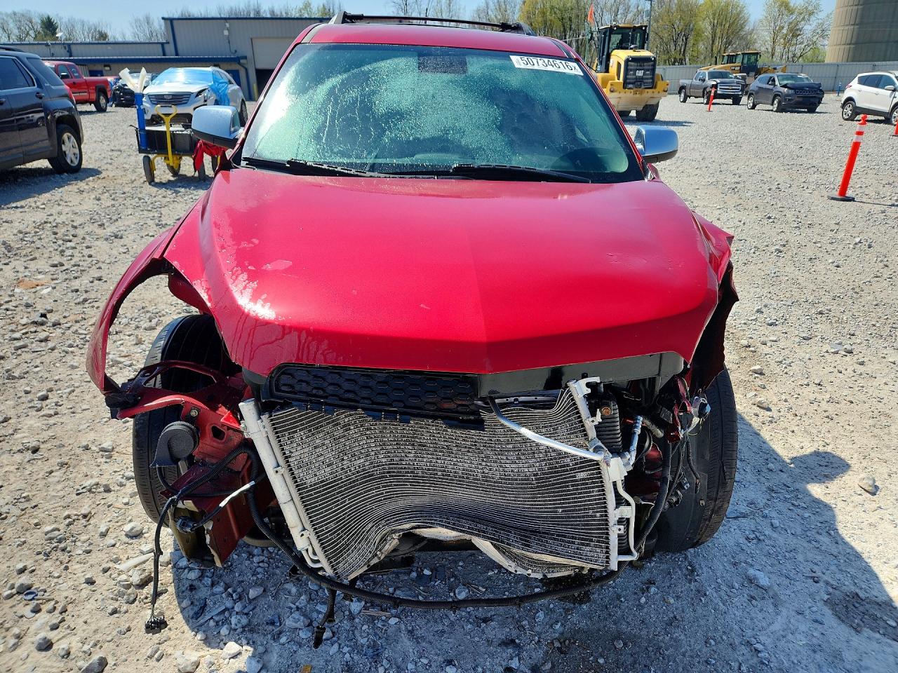 2015 Chevrolet Equinox Lt Red vin: 2GNFLFE3XF6272943