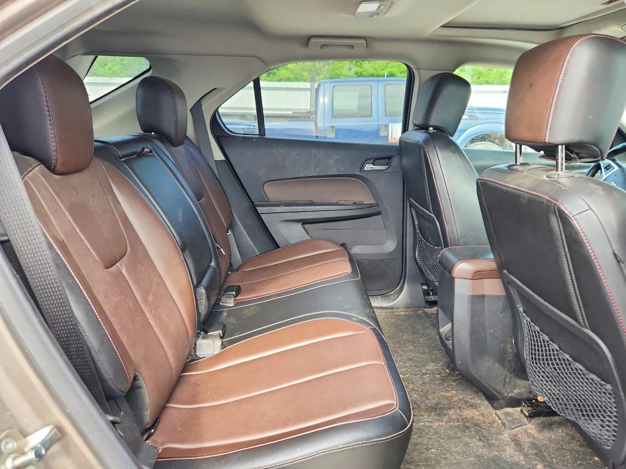 2012 Chevrolet Equinox Ltz Brown vin: 2GNFLFE51C6394524