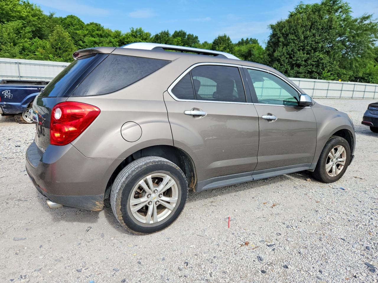 2012 Chevrolet Equinox Ltz Brown vin: 2GNFLFE51C6394524