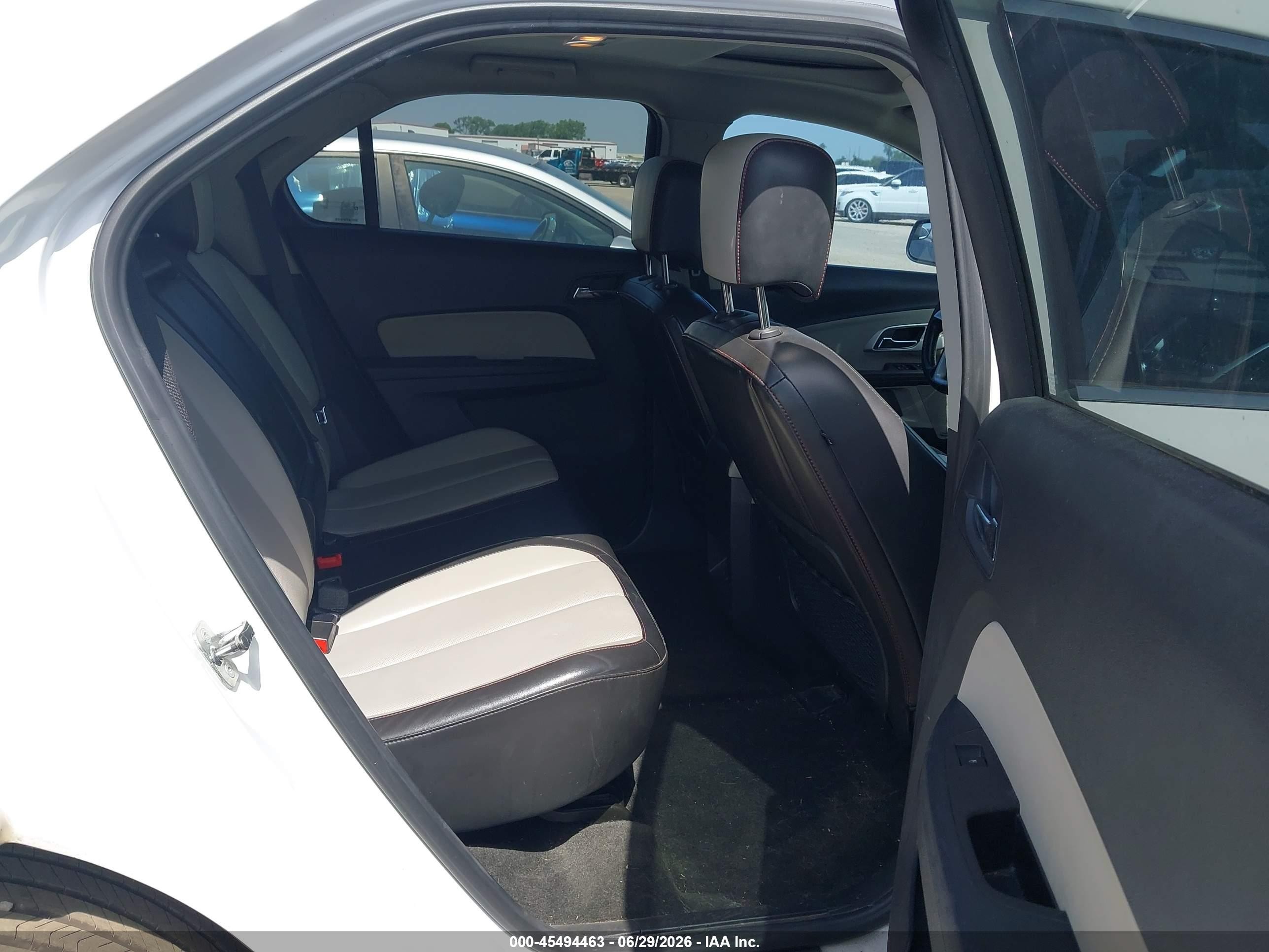 2012 Chevrolet Equinox Ltz White vin: 2GNFLFE52C6382110