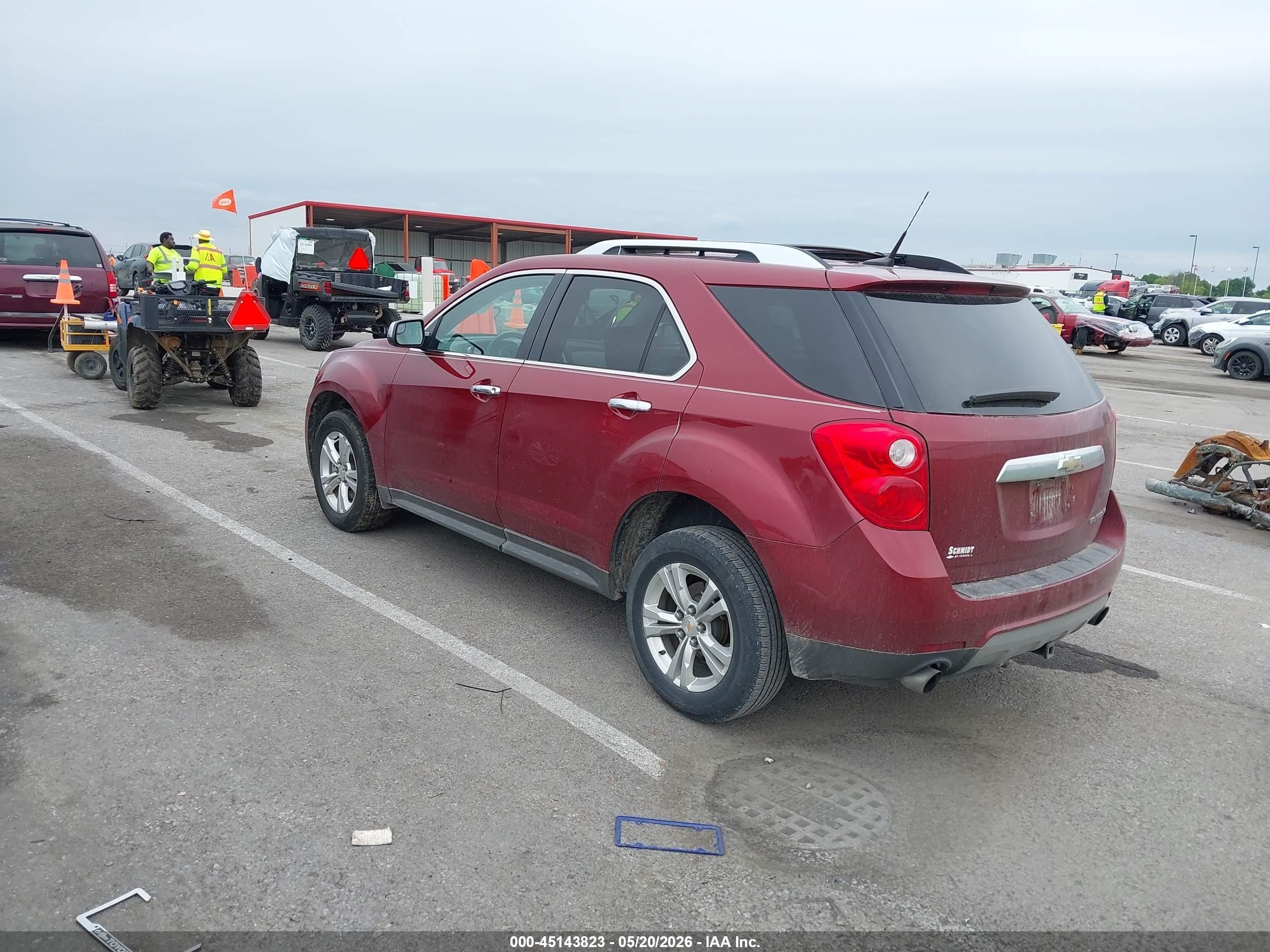 2012 Chevrolet Equinox Ltz Red vin: 2GNFLFE53C6299592