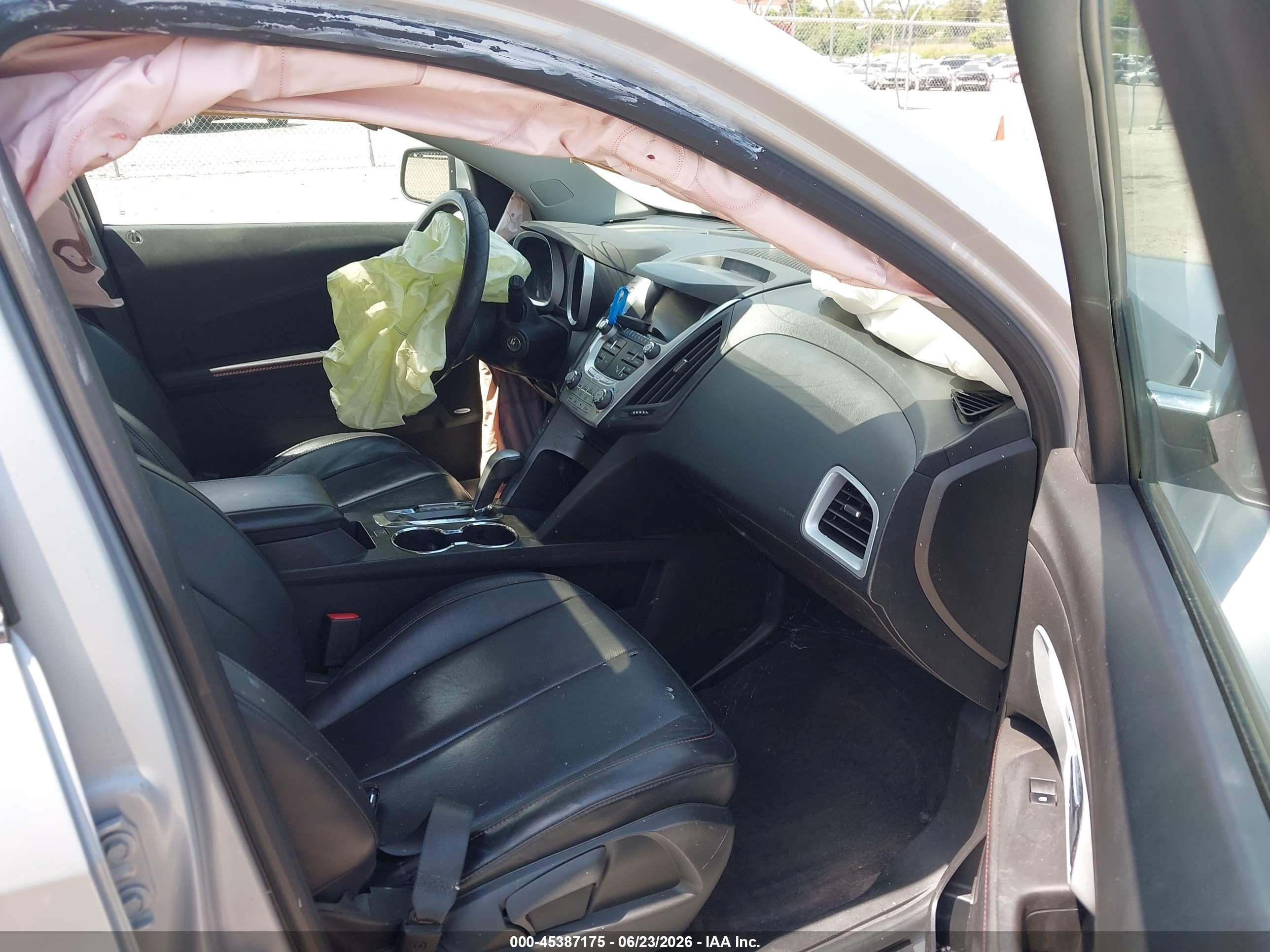 2012 Chevrolet Equinox Ltz Silver vin: 2GNFLFE57C6175101