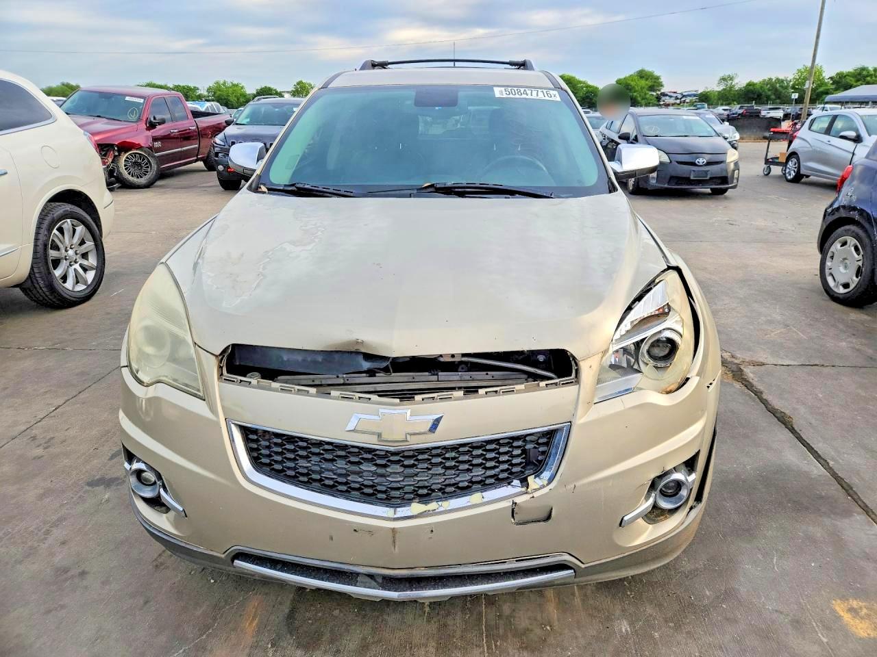 2012 Chevrolet Equinox Ltz Tan vin: 2GNFLFE59C6150667