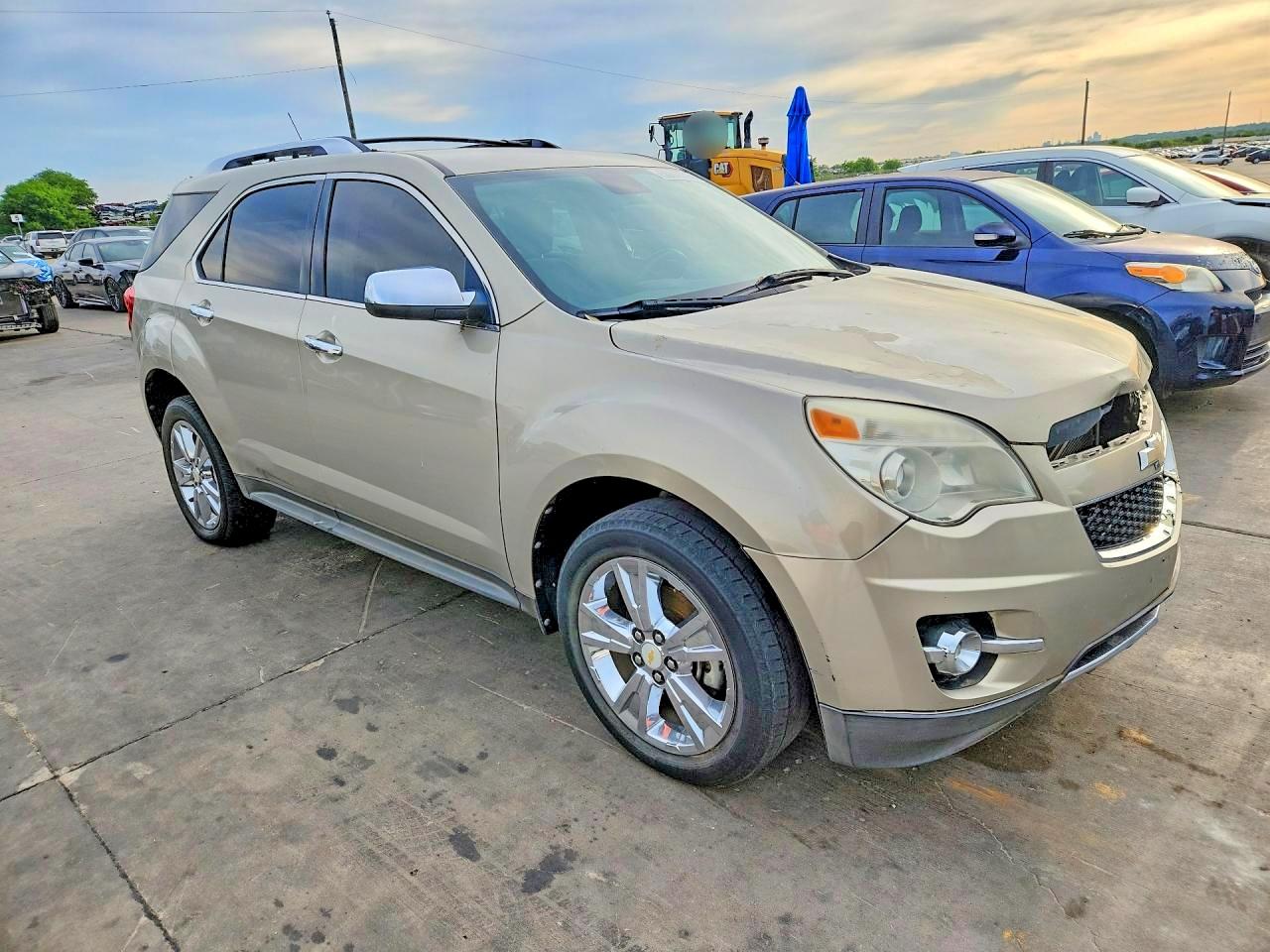 2012 Chevrolet Equinox Ltz Tan vin: 2GNFLFE59C6150667