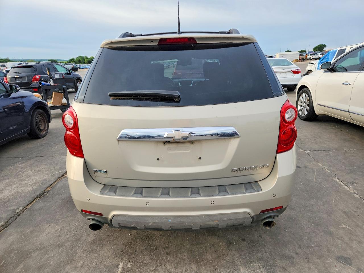 2012 Chevrolet Equinox Ltz Tan vin: 2GNFLFE59C6150667