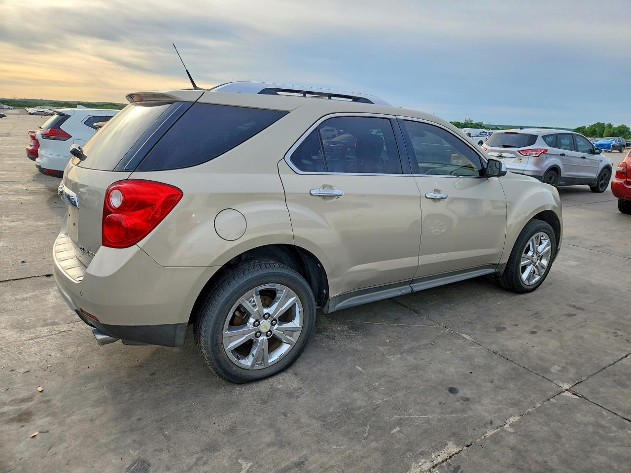 2012 Chevrolet Equinox Ltz Tan vin: 2GNFLFE59C6150667