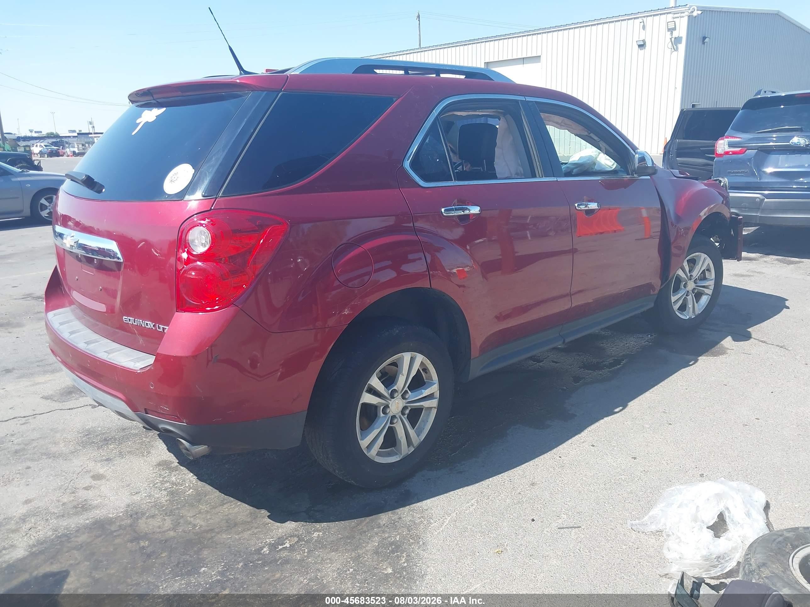 2012 Chevrolet Equinox Ltz Красный vin: 2GNFLFE59C6389586