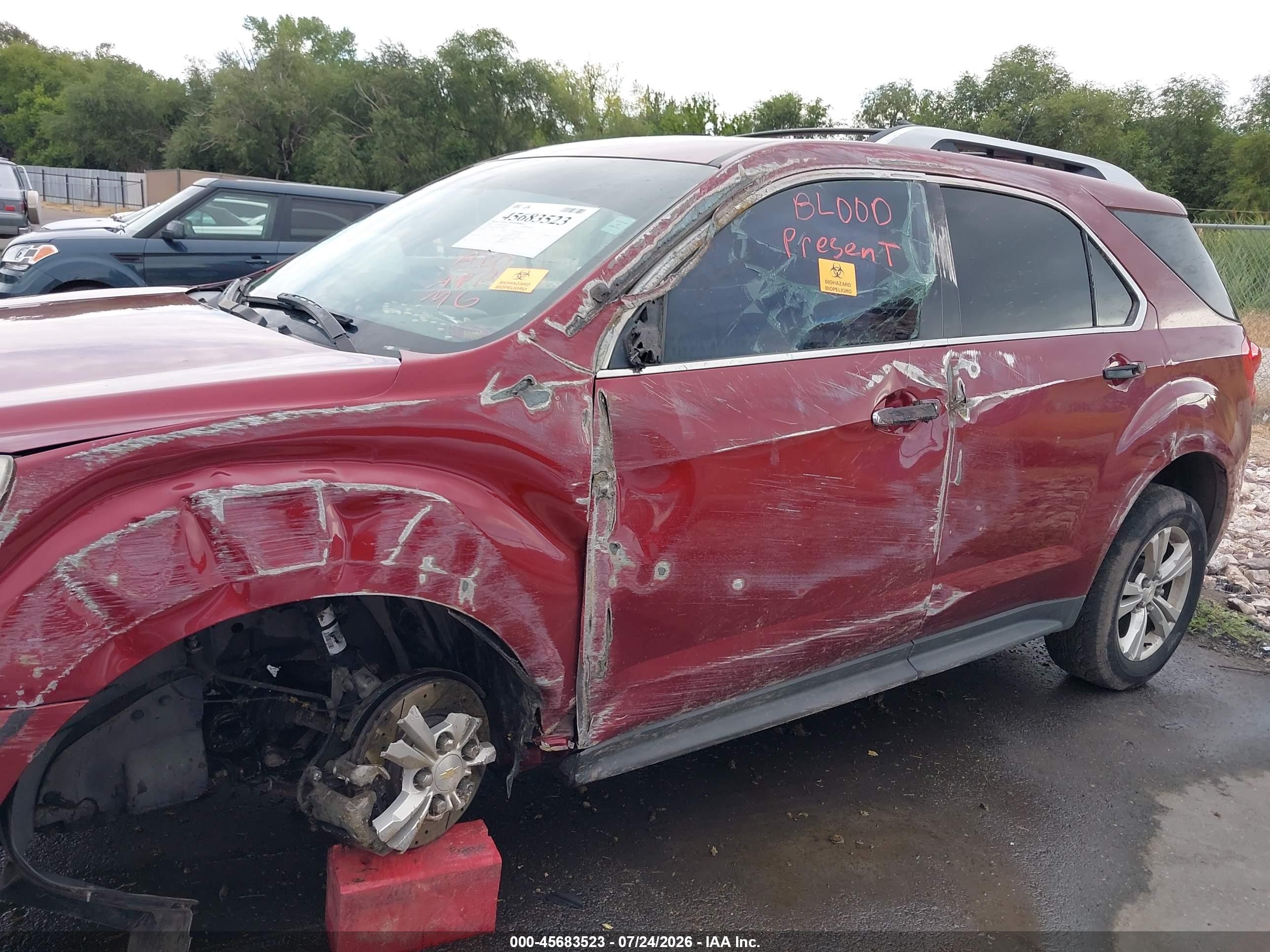 2012 Chevrolet Equinox Ltz Красный vin: 2GNFLFE59C6389586