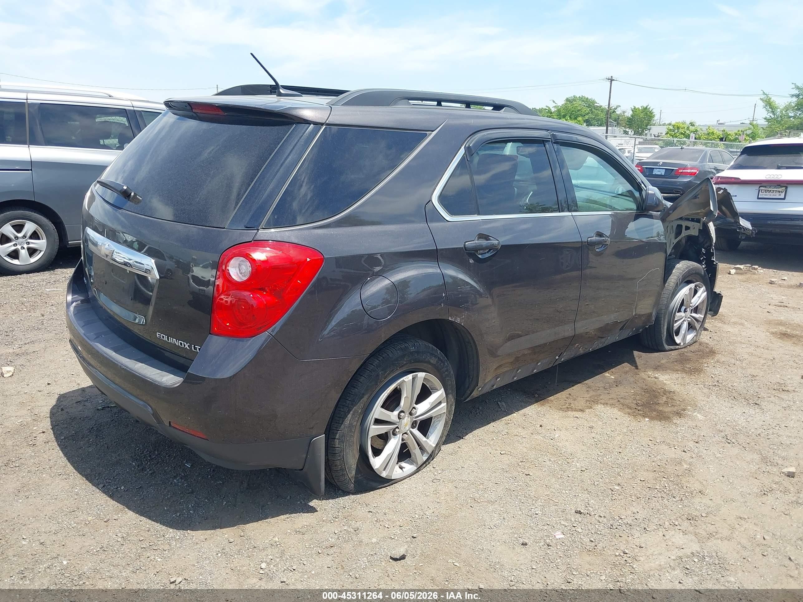 2014 Chevrolet Equinox 1lt Gray vin: 2GNFLFEK0E6226494