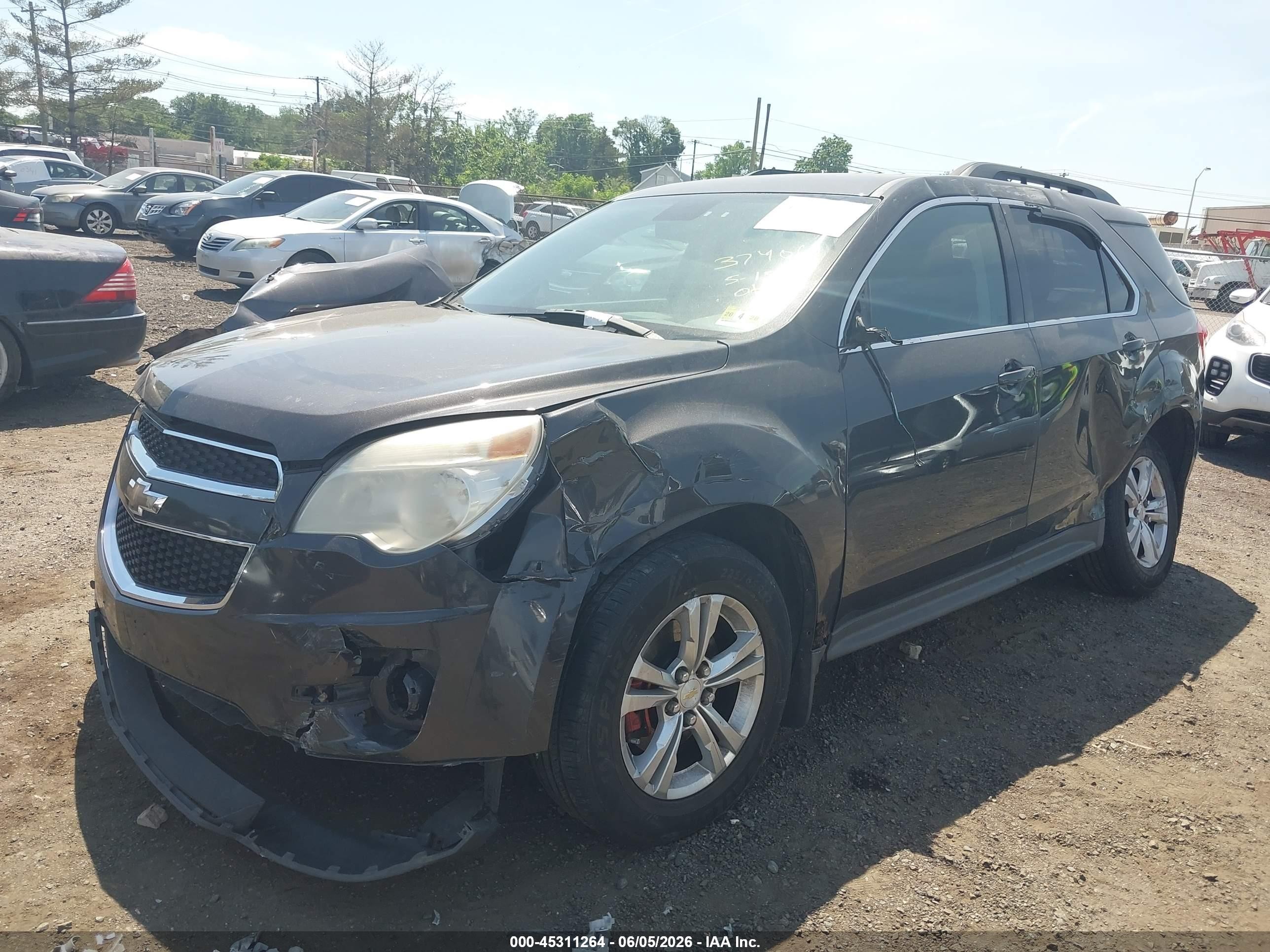 2014 Chevrolet Equinox 1lt Gray vin: 2GNFLFEK0E6226494