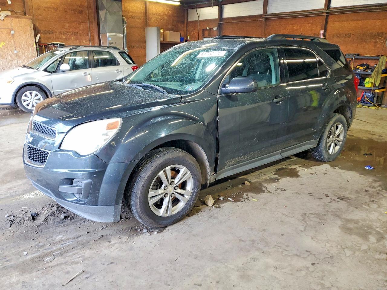 2014 Chevrolet Equinox Lt Gray vin: 2GNFLFEK0E6314087