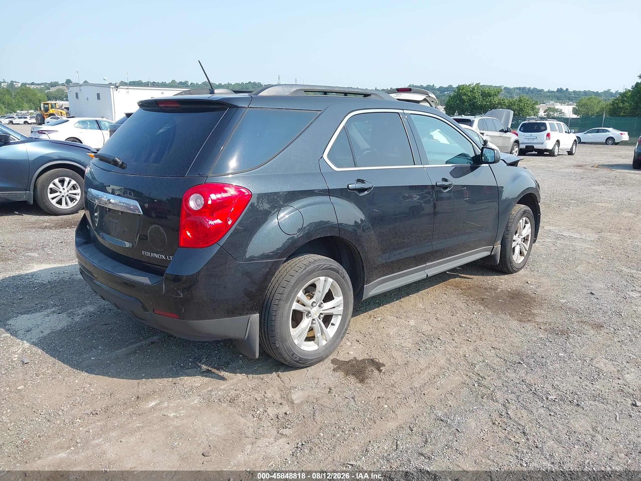 2015 Chevrolet Equinox Lt Black vin: 2GNFLFEK0F6135274