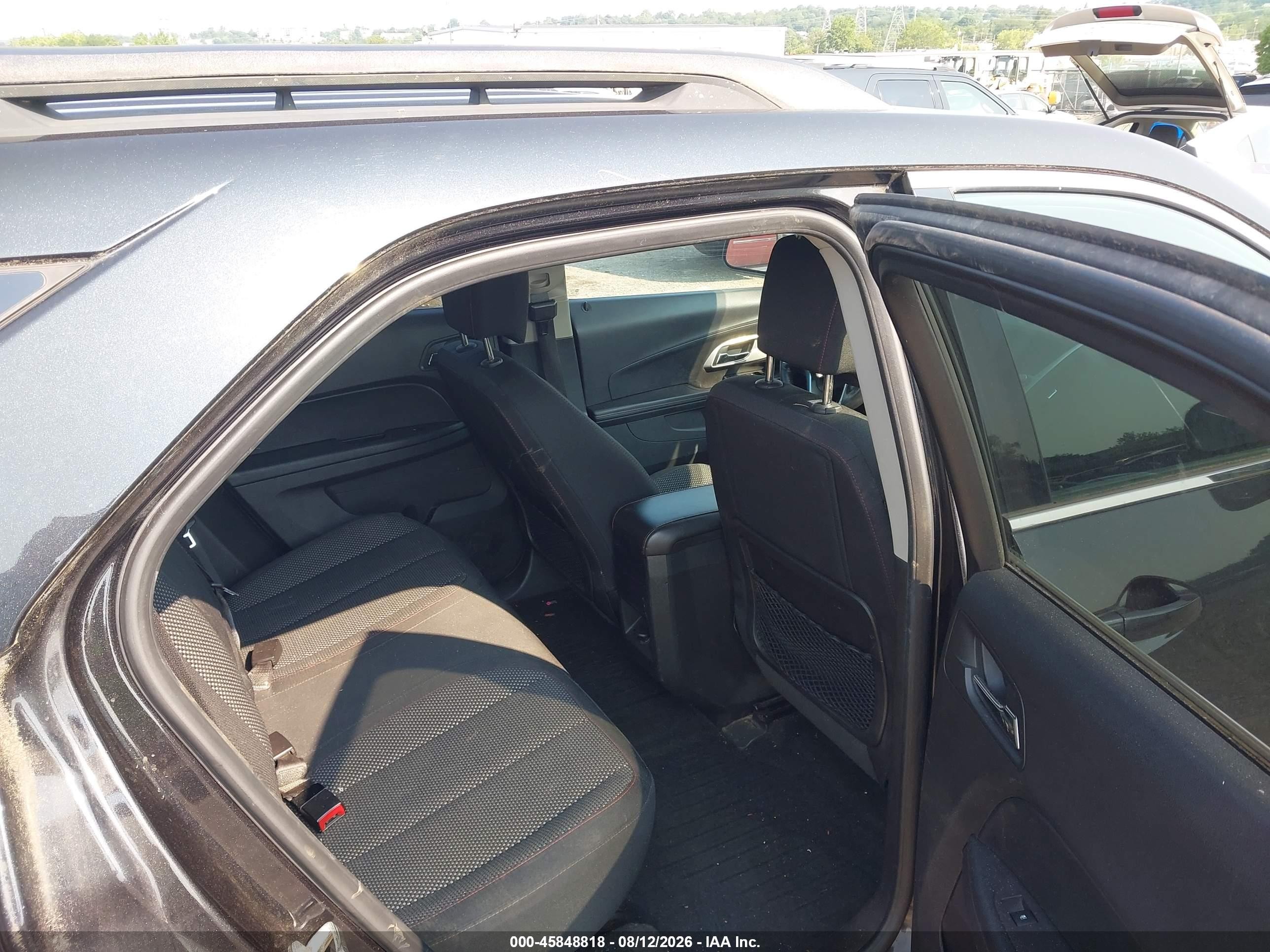 2015 Chevrolet Equinox Lt Black vin: 2GNFLFEK0F6135274