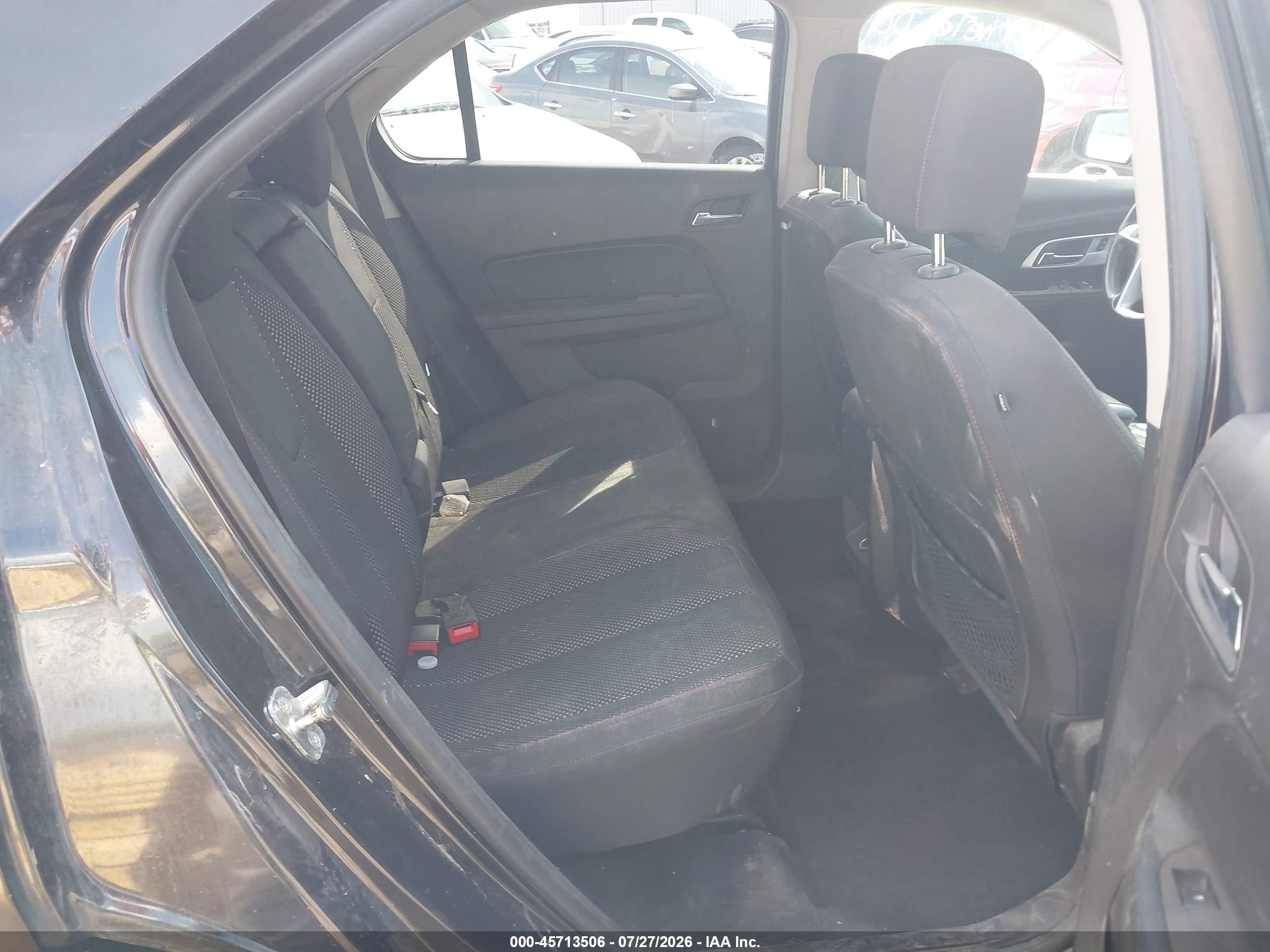 2015 Chevrolet Equinox Lt Black vin: 2GNFLFEK0F6136439