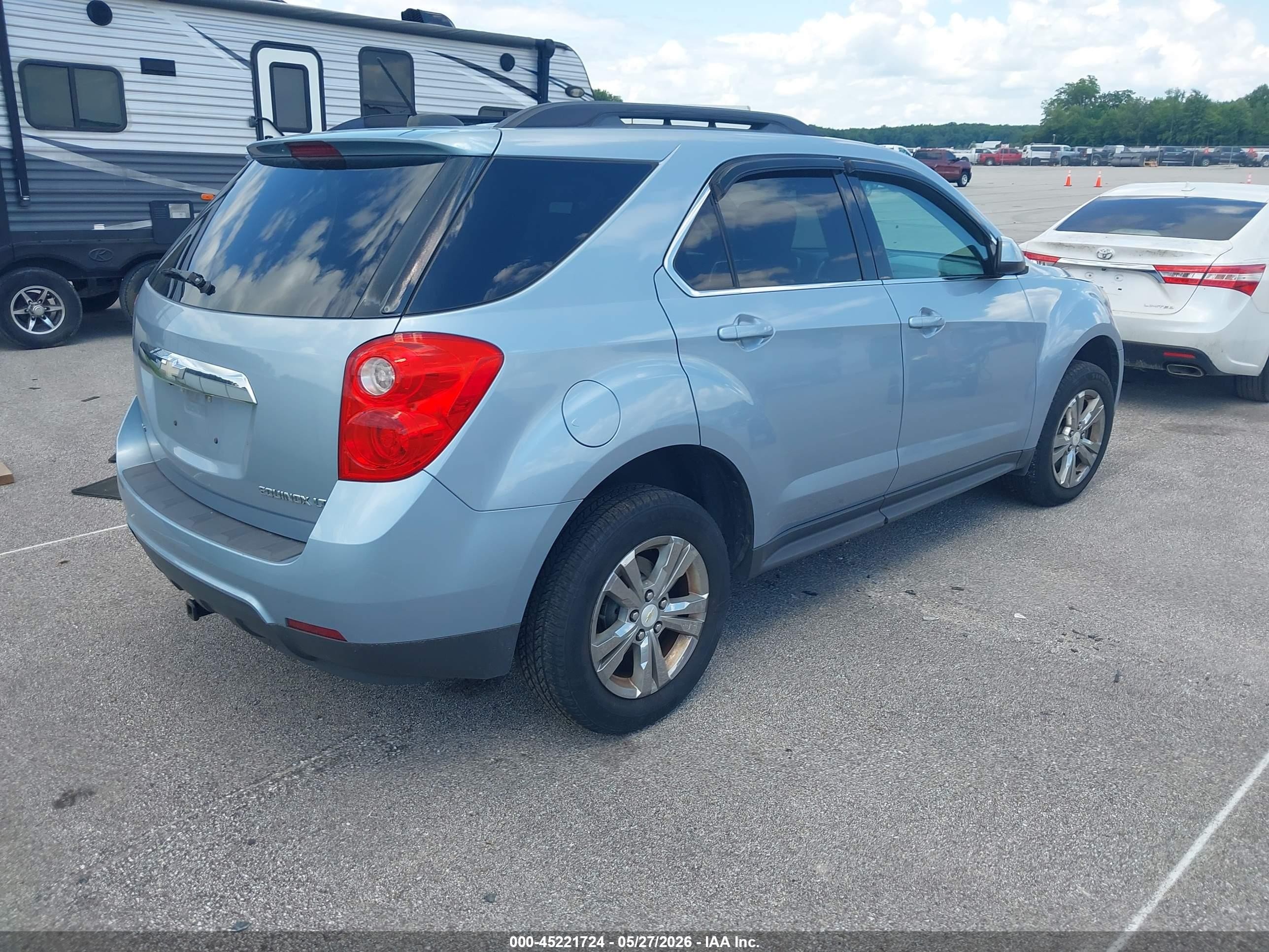 2015 Chevrolet Equinox 1lt Blue vin: 2GNFLFEK0F6142581