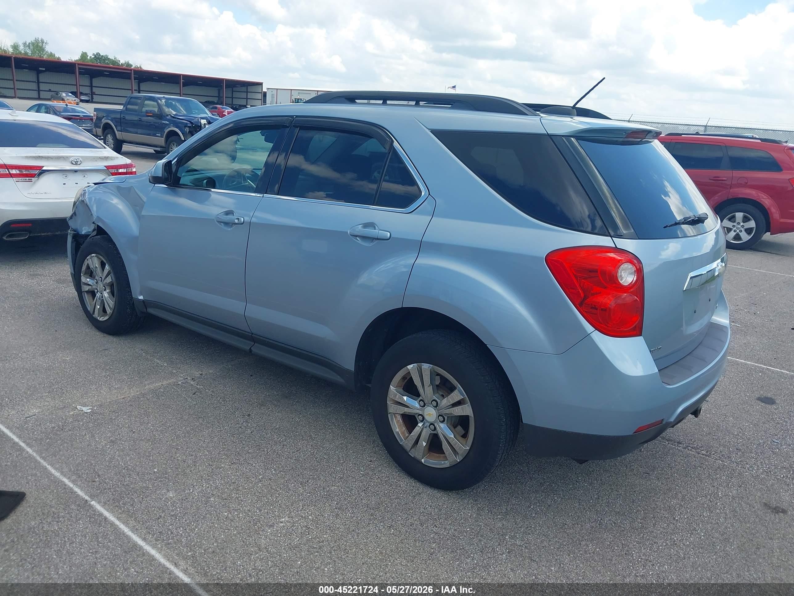 2015 Chevrolet Equinox 1lt Blue vin: 2GNFLFEK0F6142581