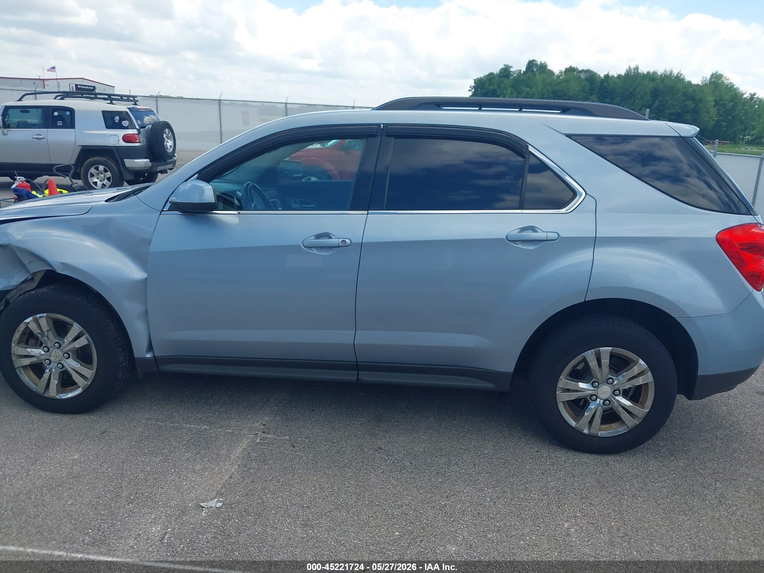 2015 Chevrolet Equinox 1lt Blue vin: 2GNFLFEK0F6142581