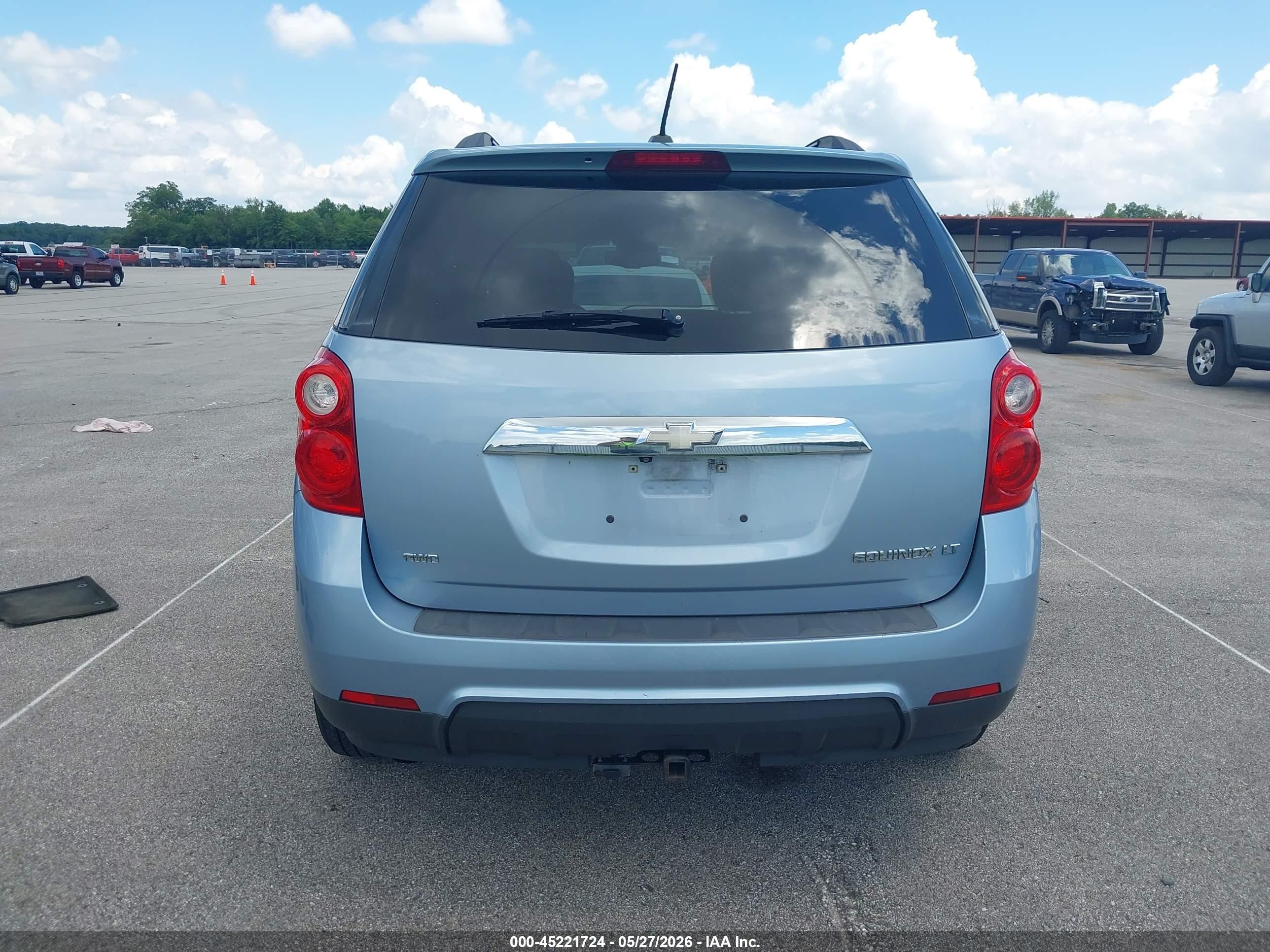 2015 Chevrolet Equinox 1lt Blue vin: 2GNFLFEK0F6142581