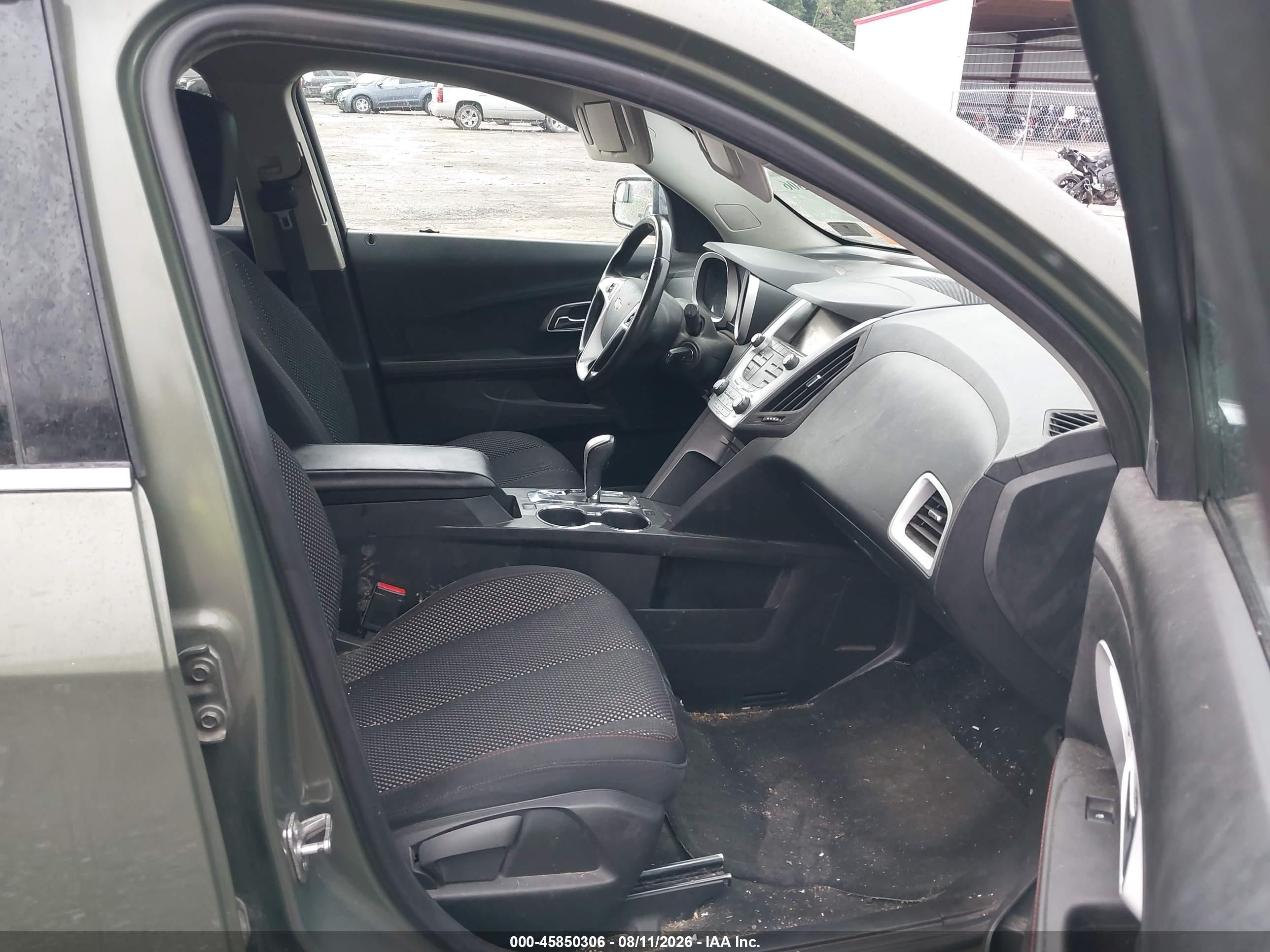 2015 Chevrolet Equinox Lt Зеленый vin: 2GNFLFEK0F6151653