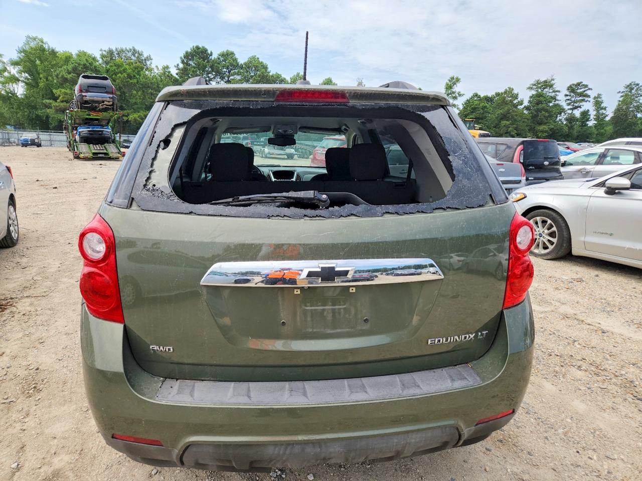 2015 Chevrolet Equinox Lt Green vin: 2GNFLFEK0F6209339