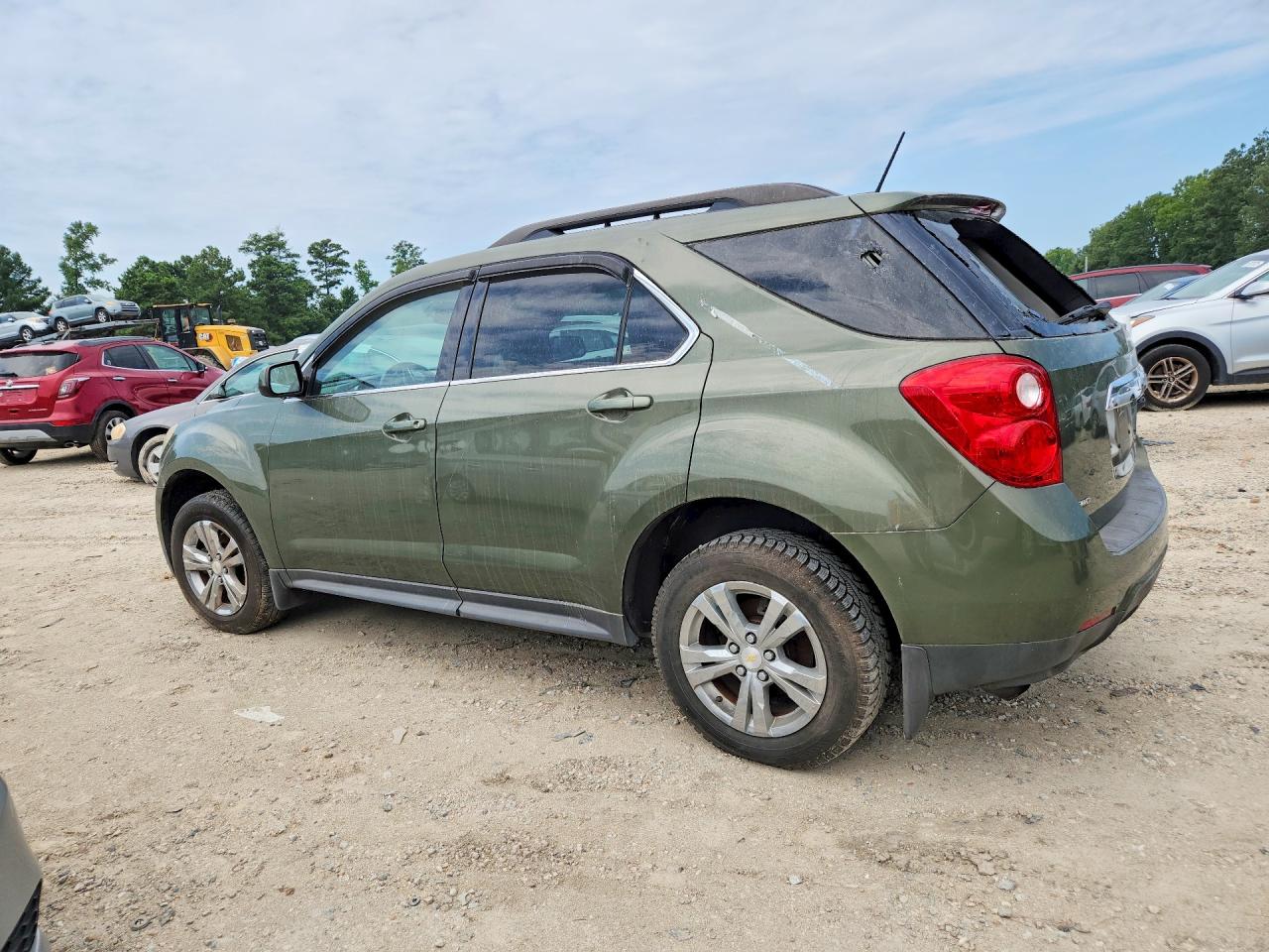 2015 Chevrolet Equinox Lt Green vin: 2GNFLFEK0F6209339