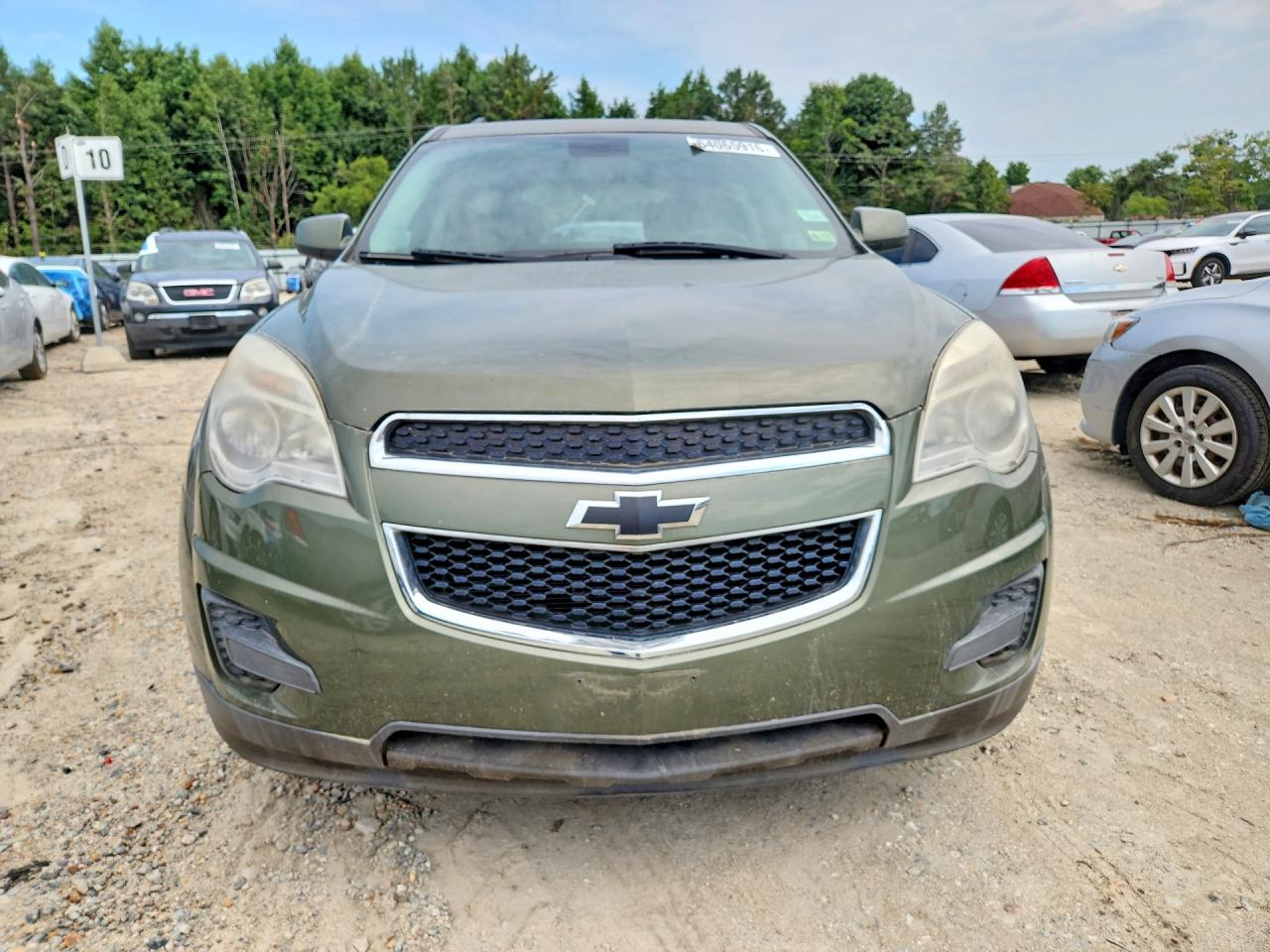 2015 Chevrolet Equinox Lt Green vin: 2GNFLFEK0F6209339