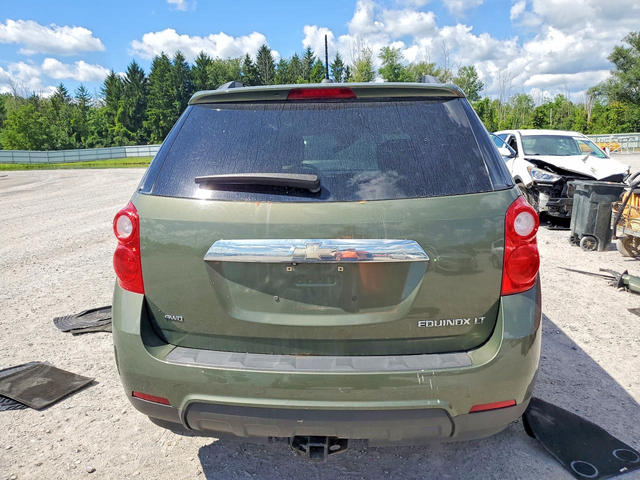 2015 Chevrolet Equinox Lt Зеленый vin: 2GNFLFEK0F6217165