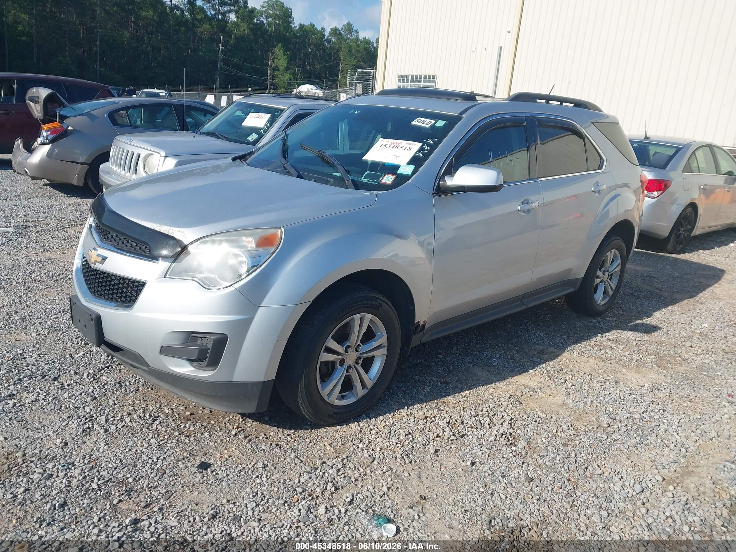 2015 Chevrolet Equinox 1lt Silver vin: 2GNFLFEK0F6243555